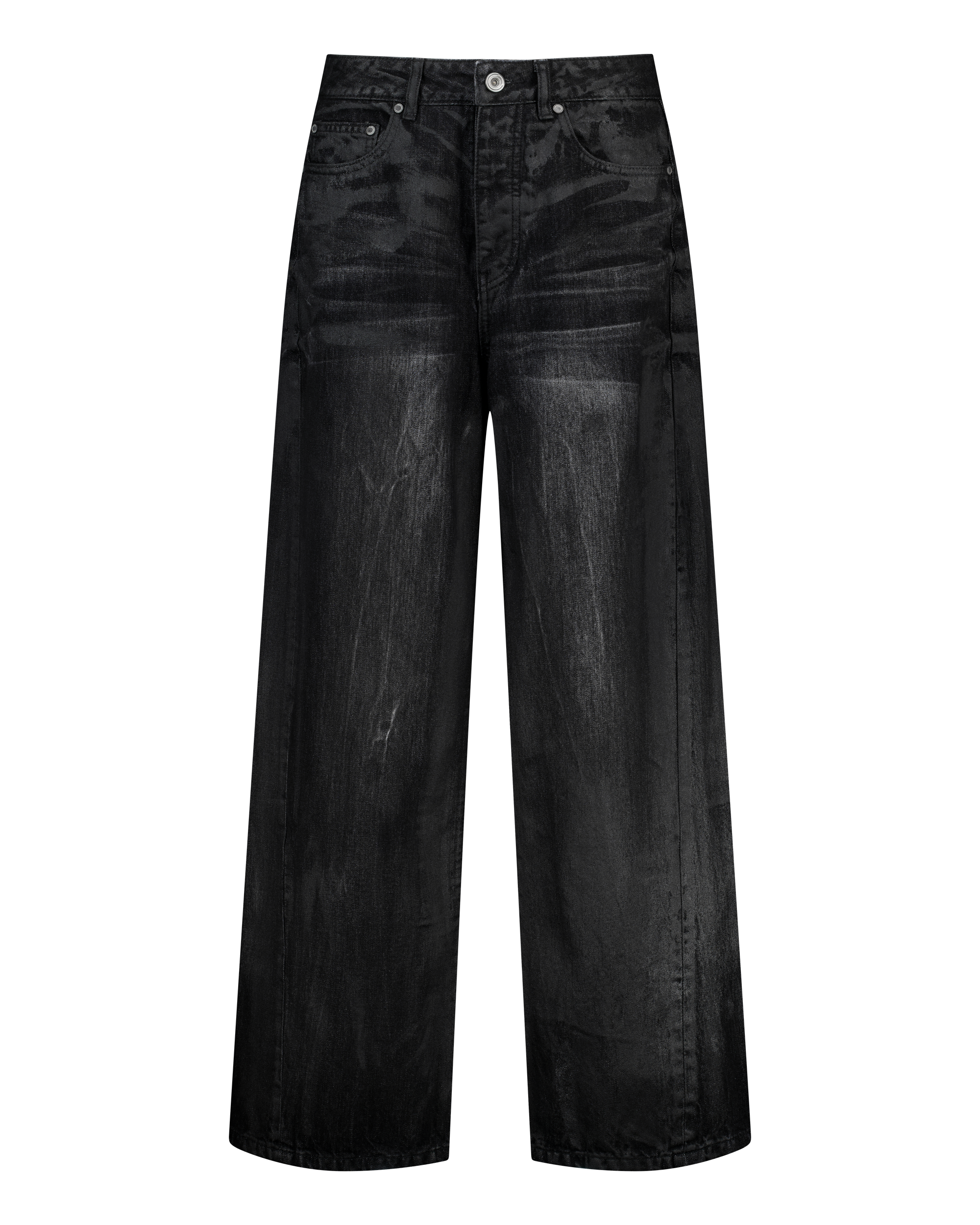 (EMMA) COATED DENIM PANTS-6