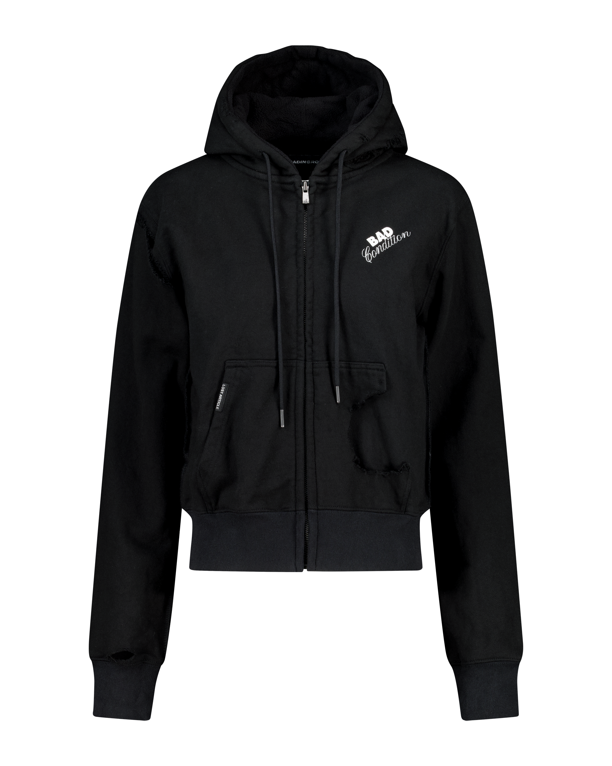 (EMMA) BAD HOODED ZIP-6