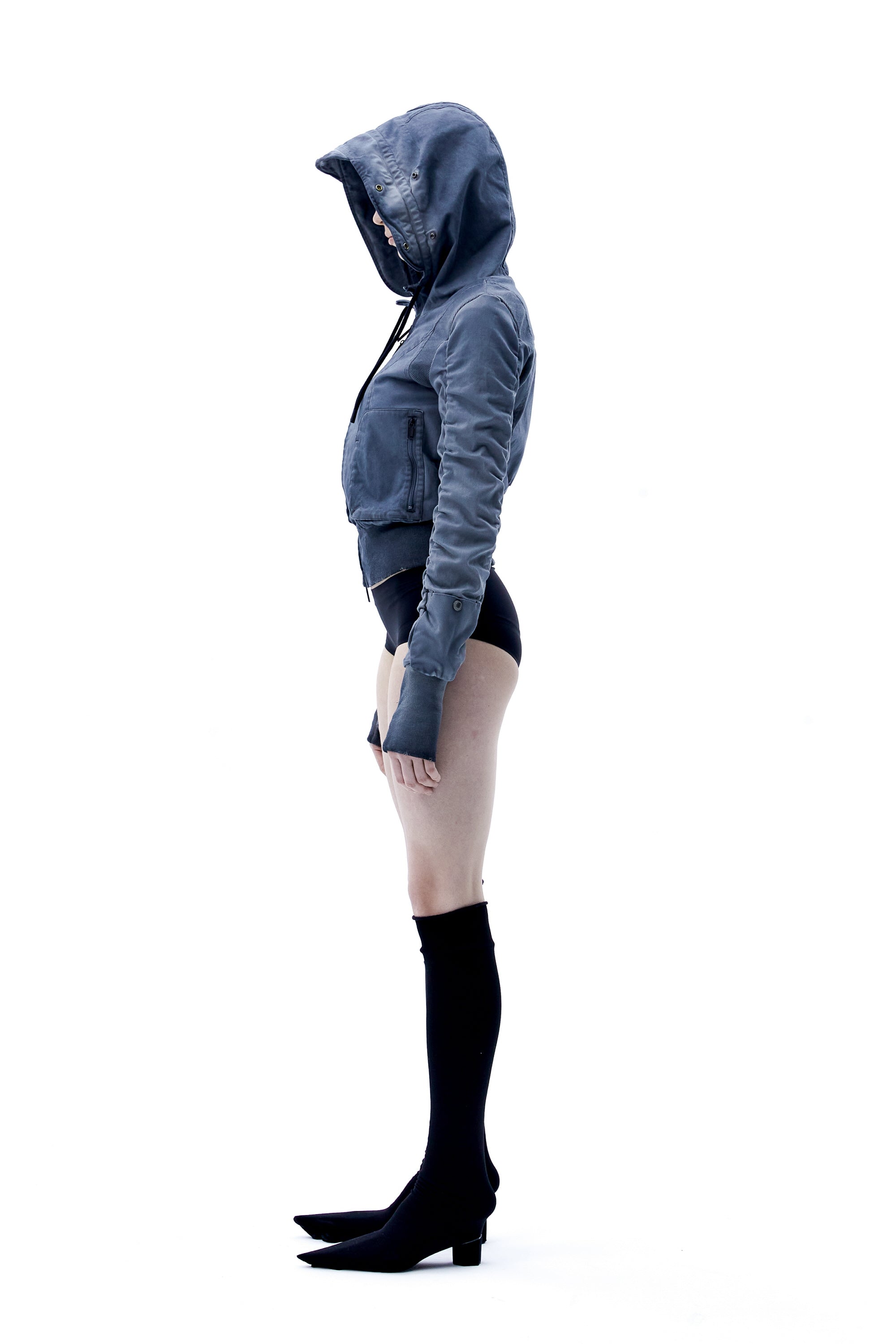 (ARIELLA) Dusty Bomber Jacket-3