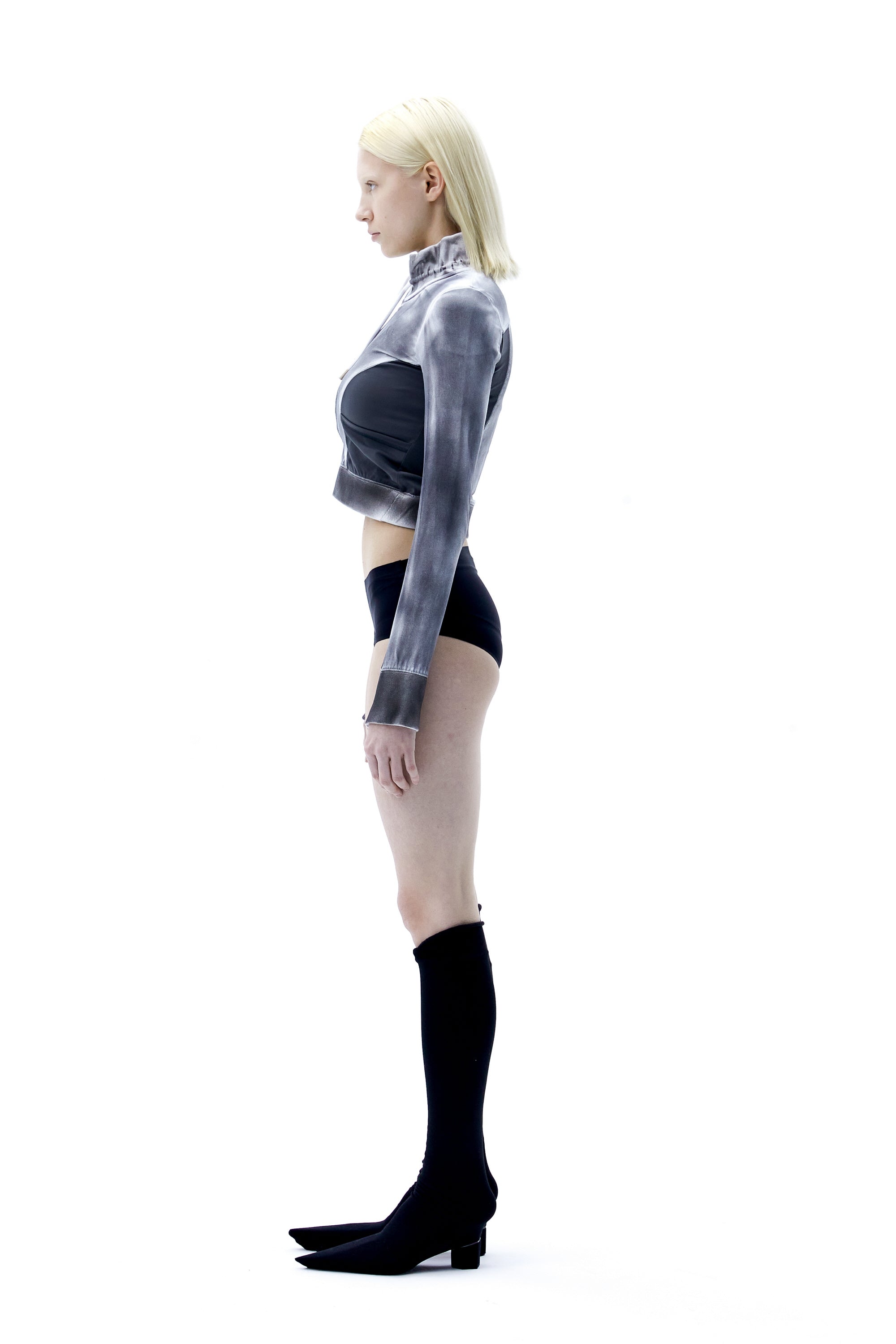 (ARIELLA) Spoiled Zip Up-3