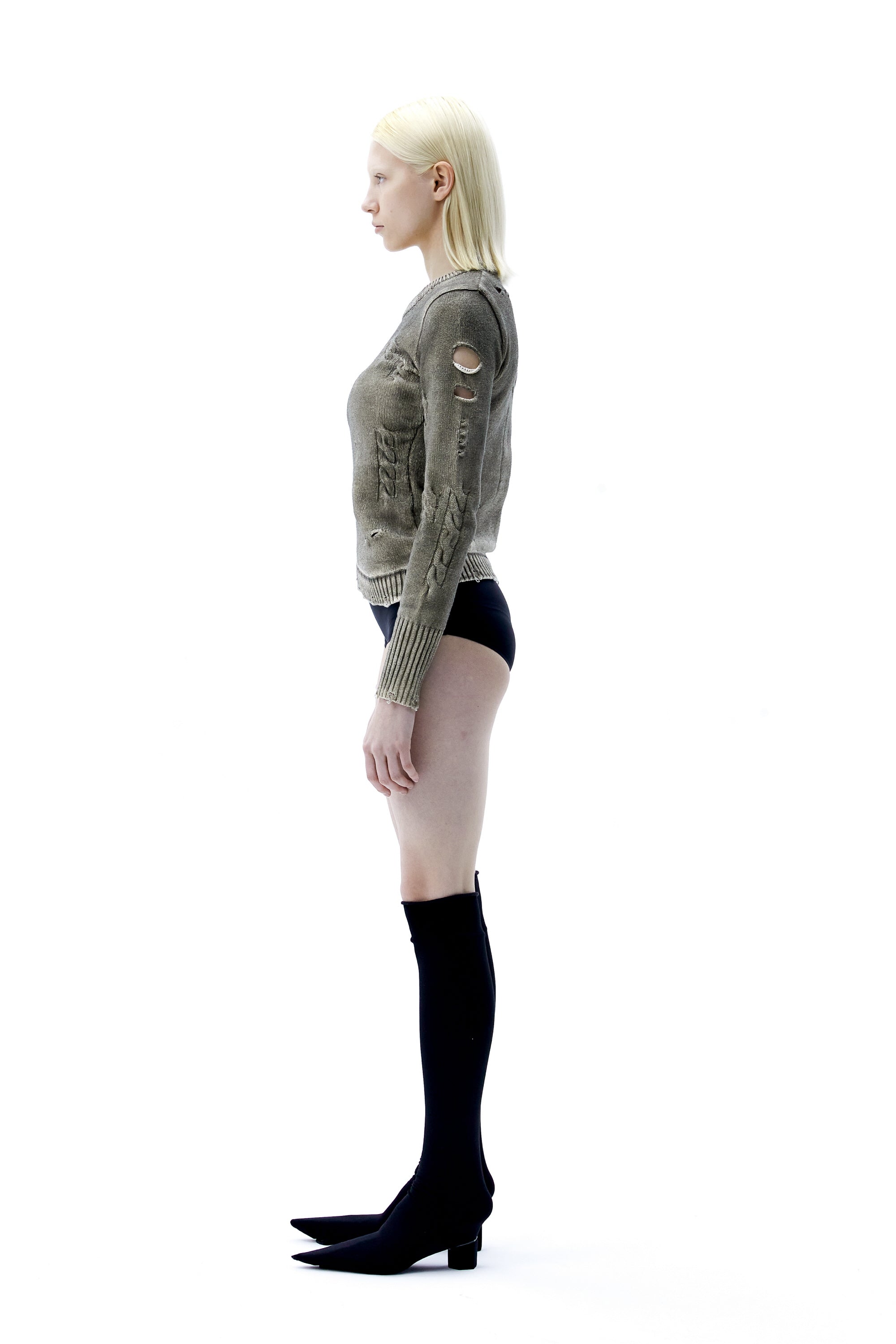 (ARIELLA) Old Knit Top-3
