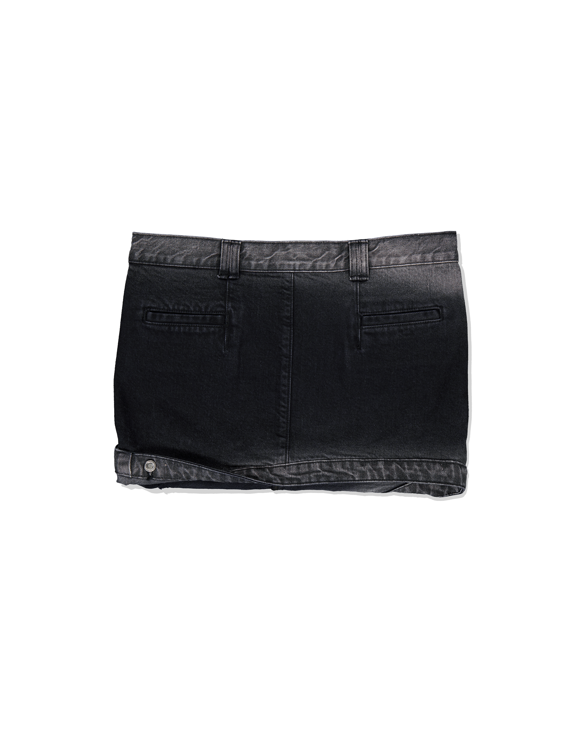 (ARIELLA) Spoiled Denim Skirt-6