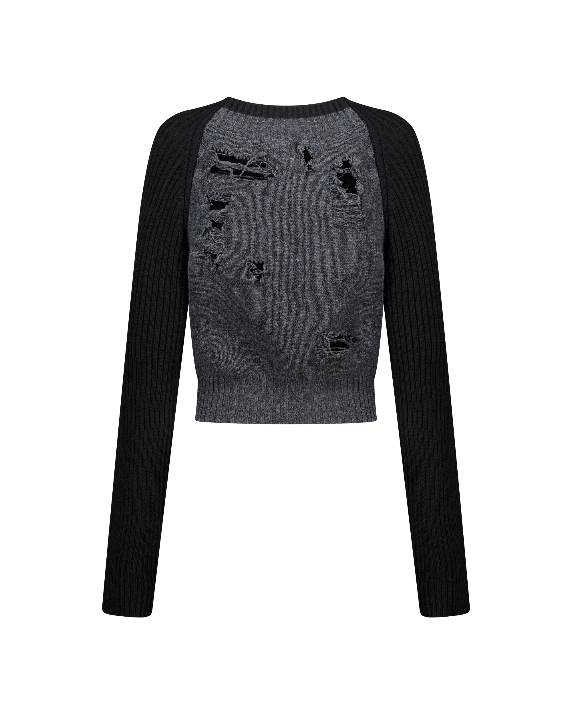 (EMMA) BODY DAMAGED KNIT-7