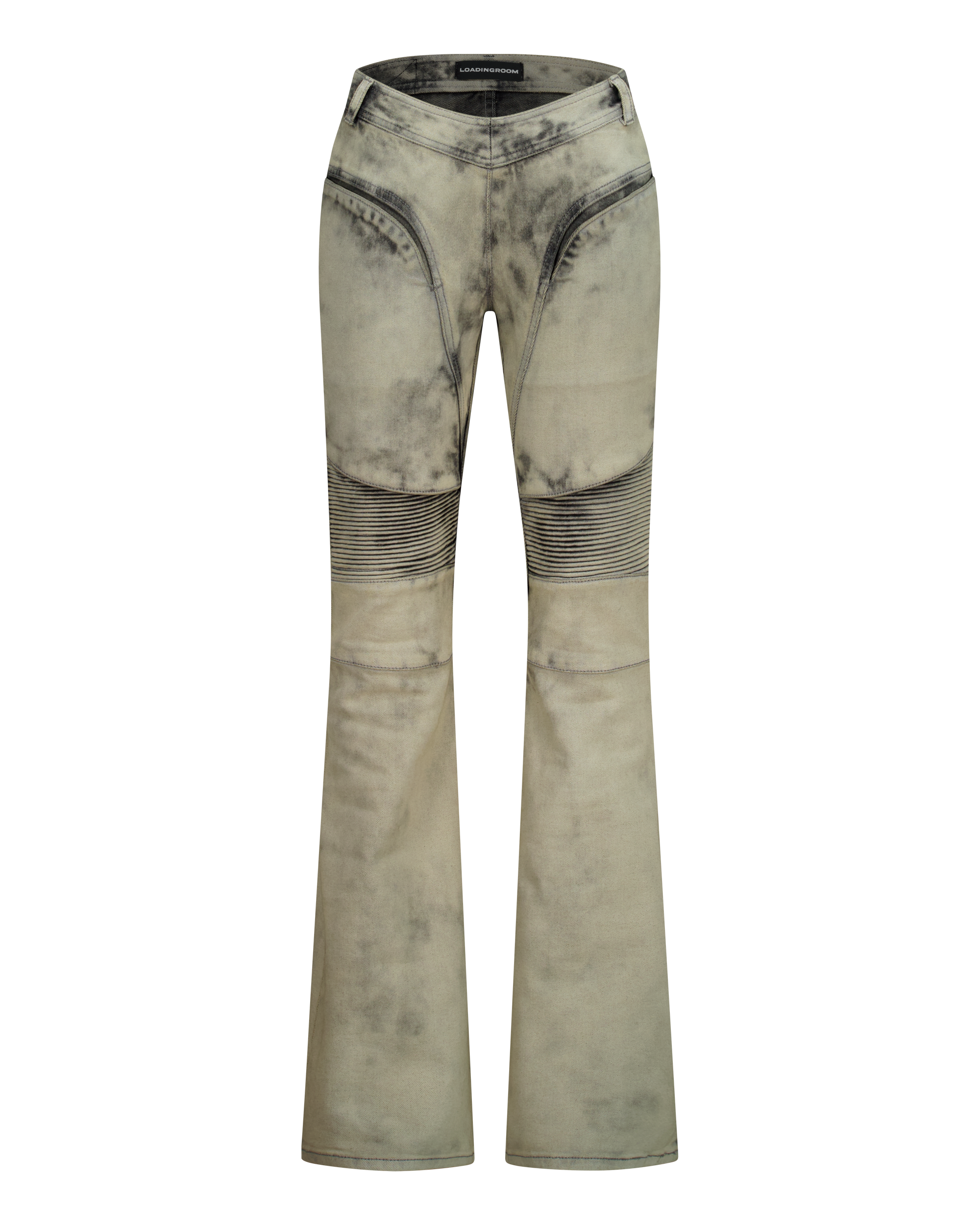 MOTO CUT FLARE JEANS-6
