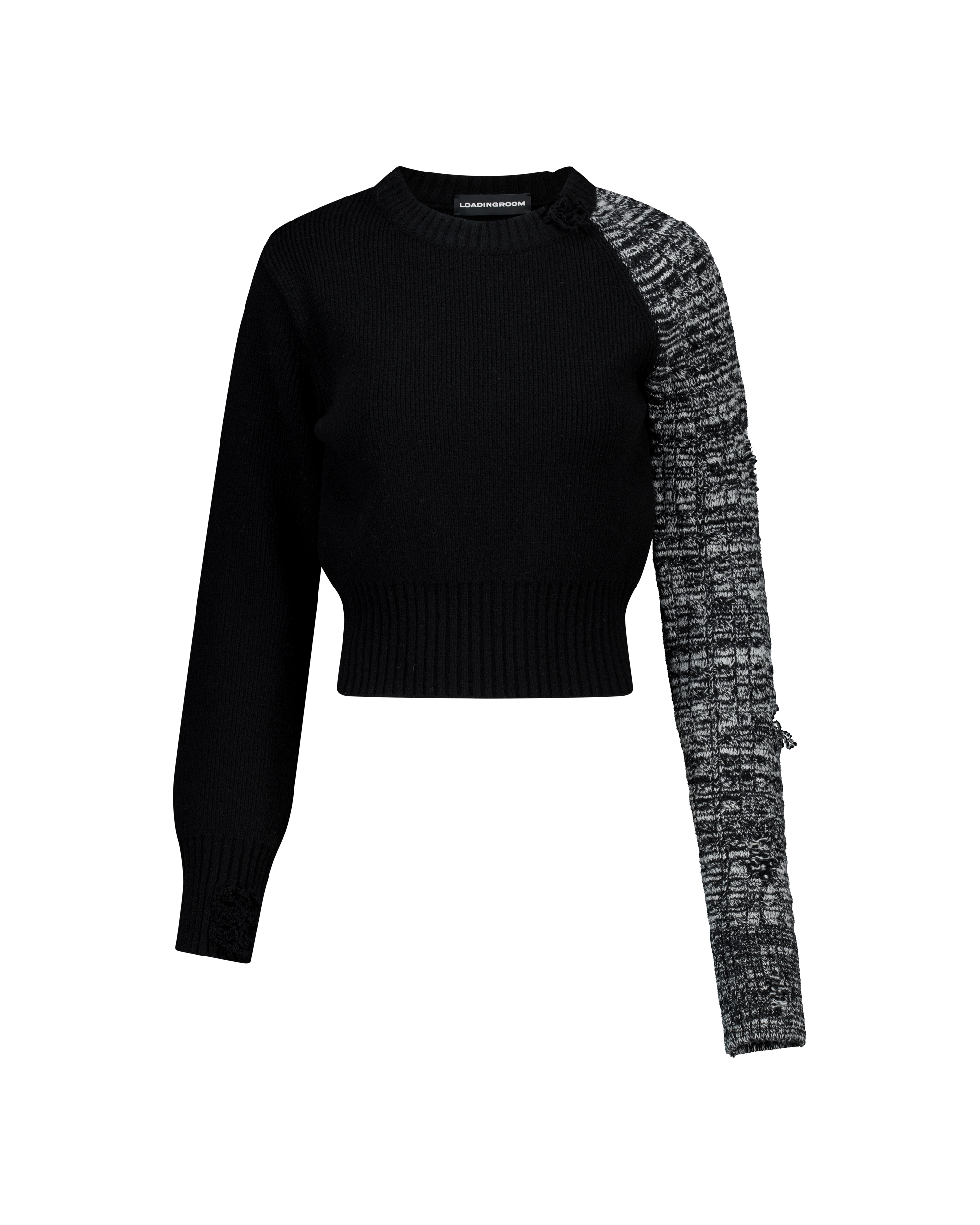 (EMMA) UNBALANCED KNIT SWEATER-7