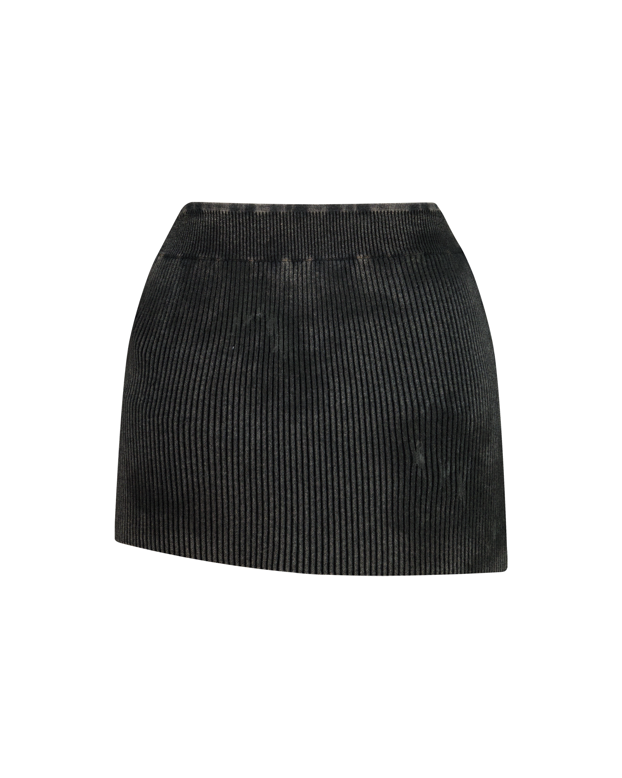 MOTO ZIP KNIT SKIRT