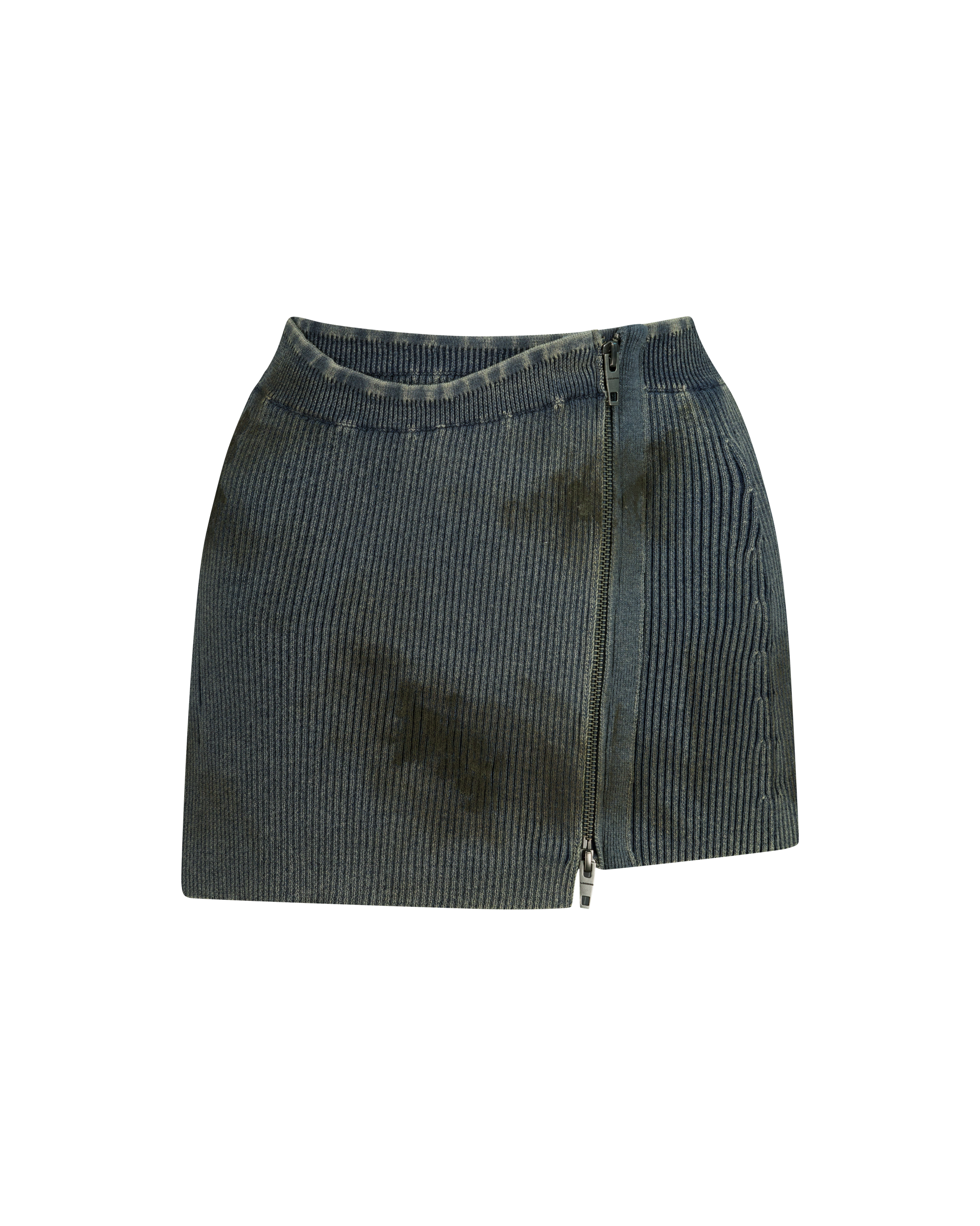 MOTO ZIP KNIT SKIRT-6