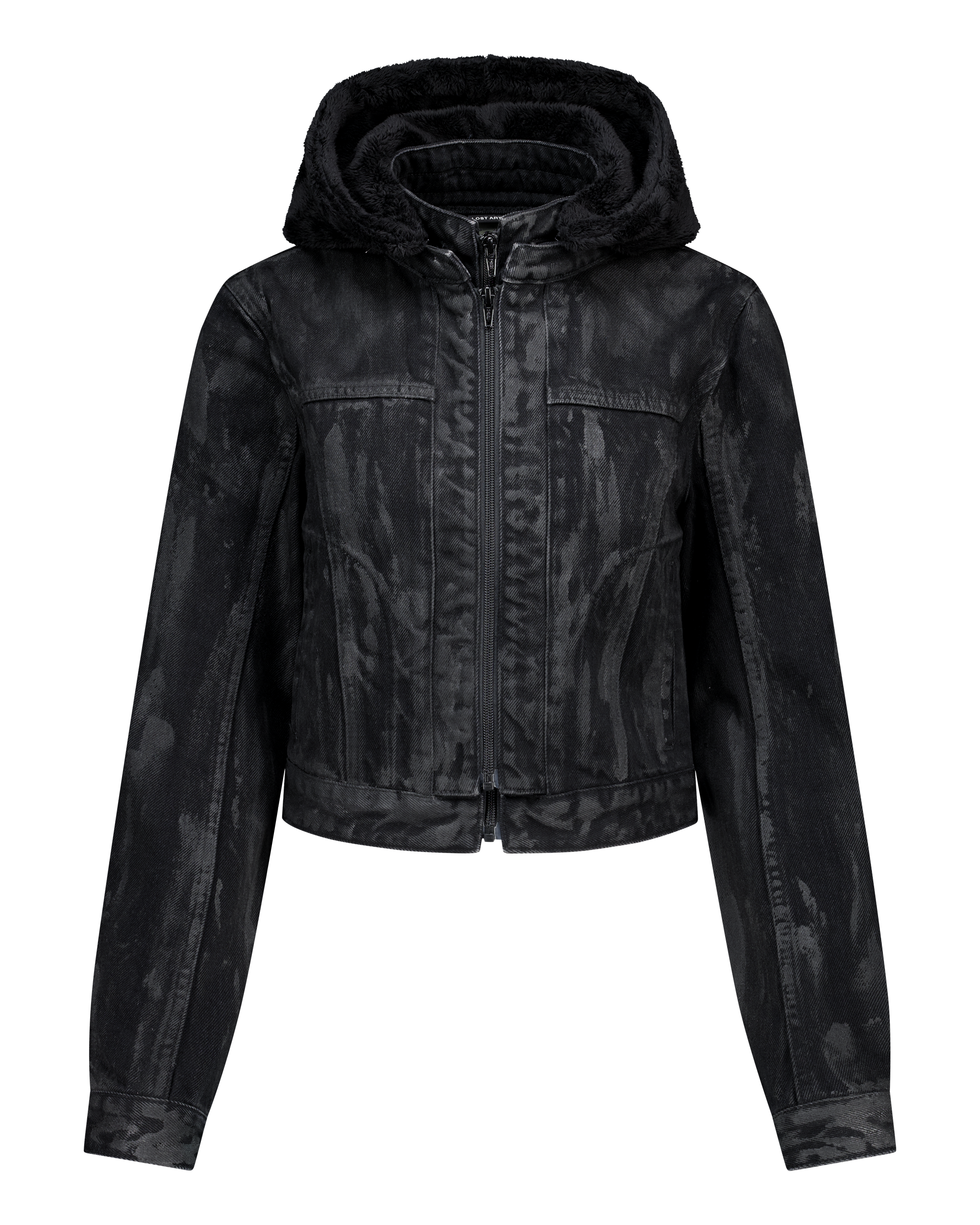 (EMMA) HOODED DENIM JACKET-6