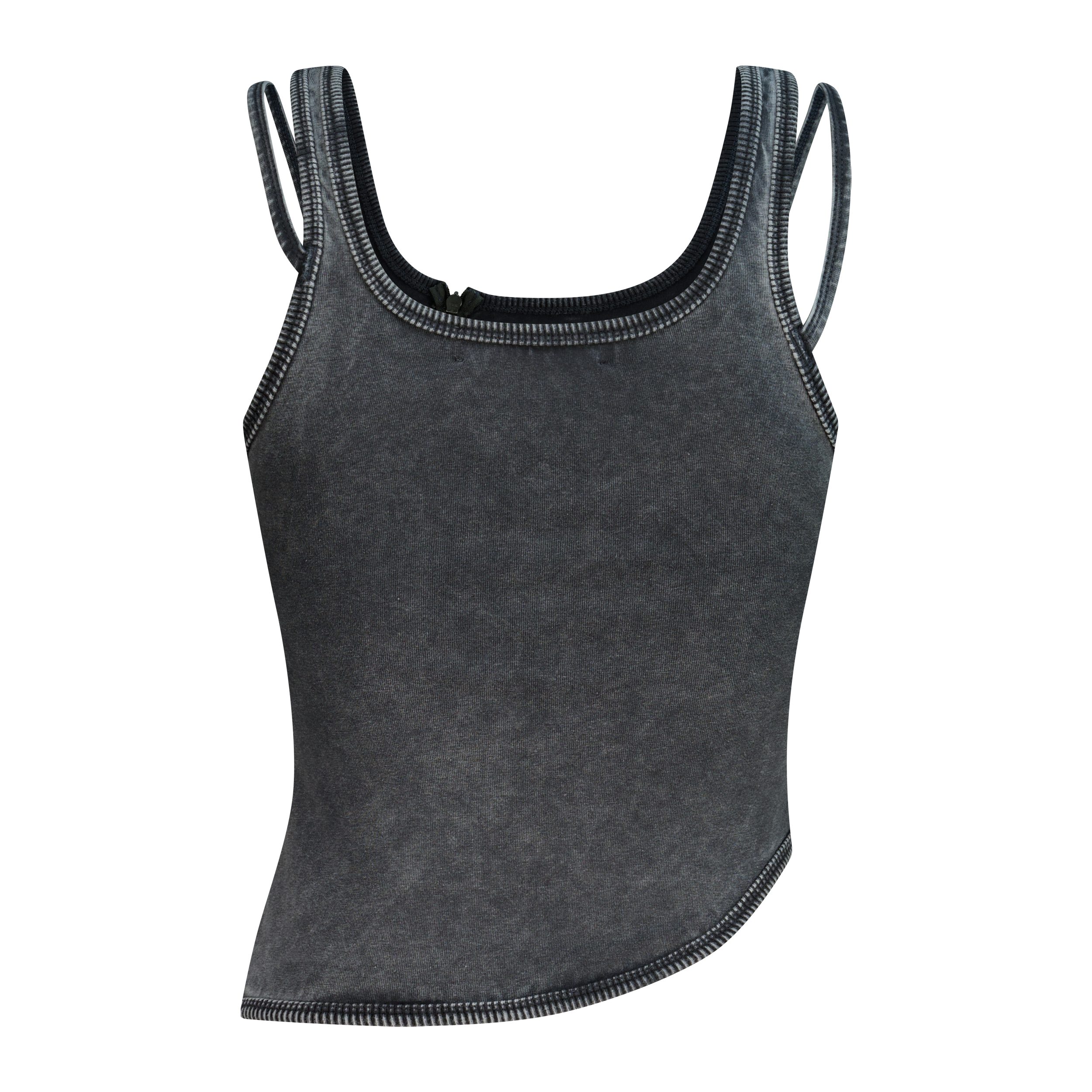 DOUBLE STRAP ZIP TOP