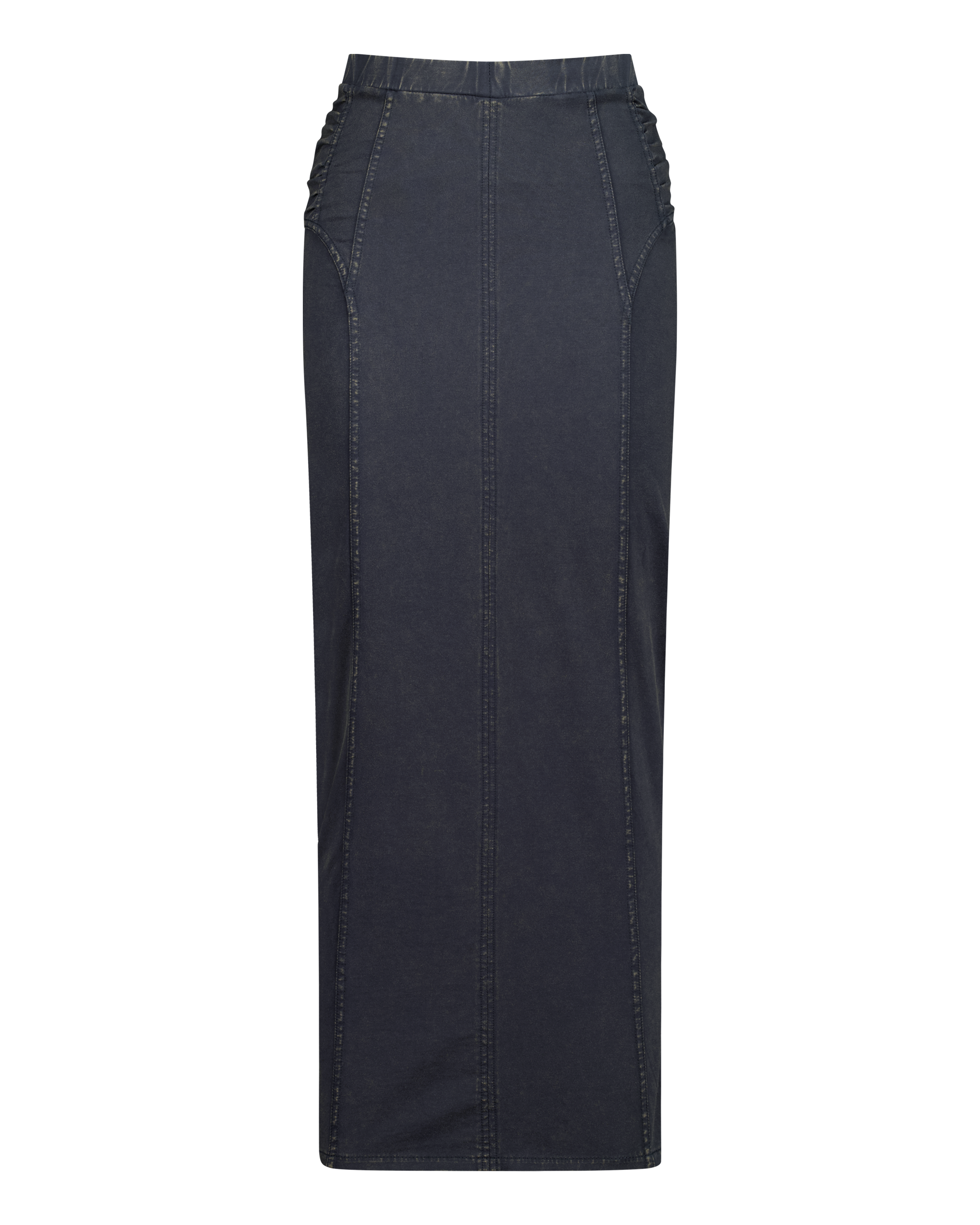 BIKER LINE MAXI SKIRT-7
