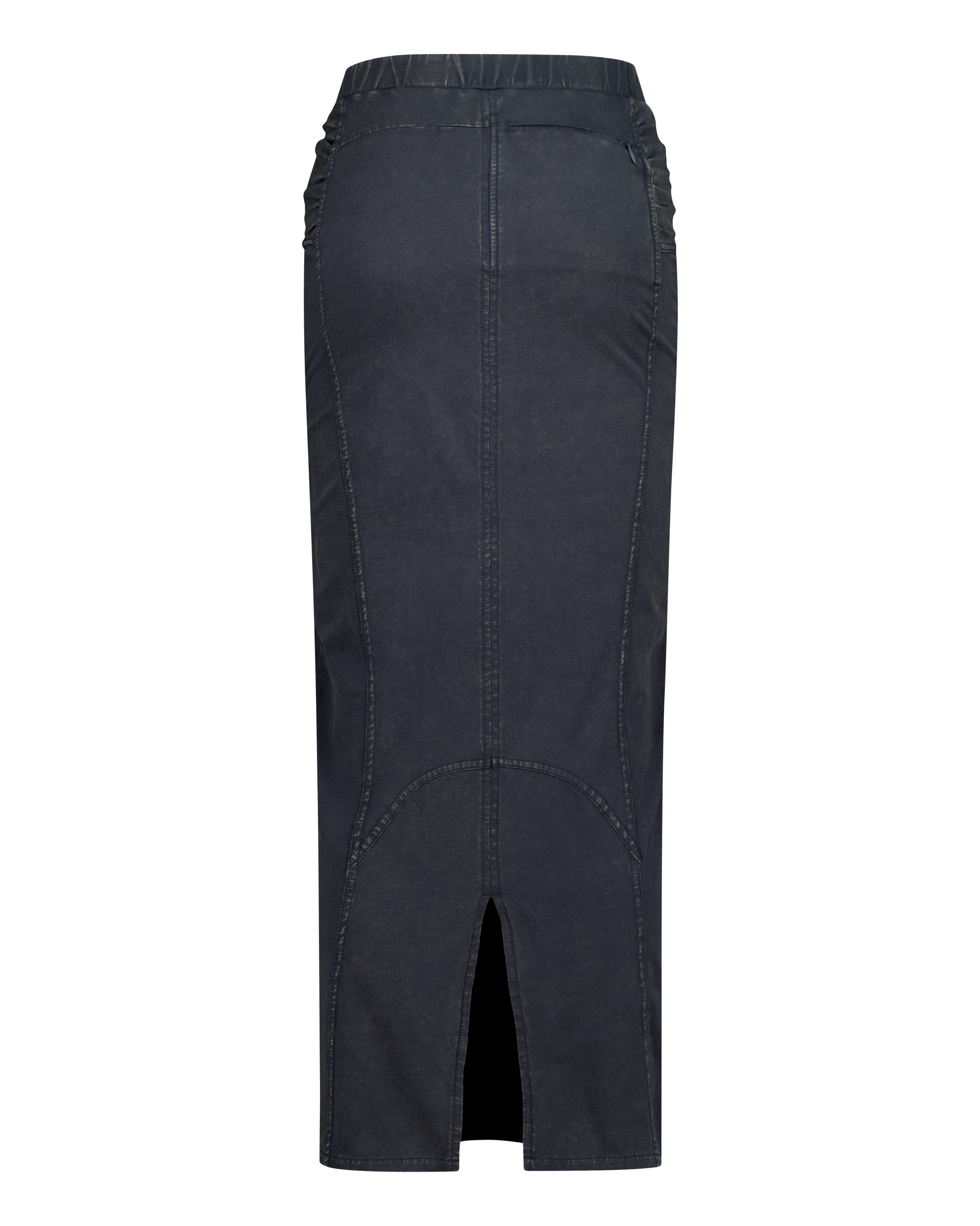 BIKER LINE MAXI SKIRT-6
