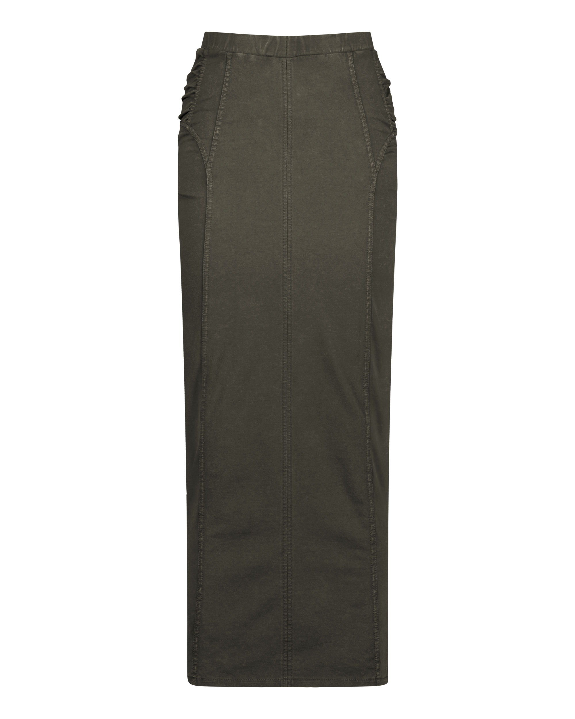 BIKER LINE MAXI SKIRT-7