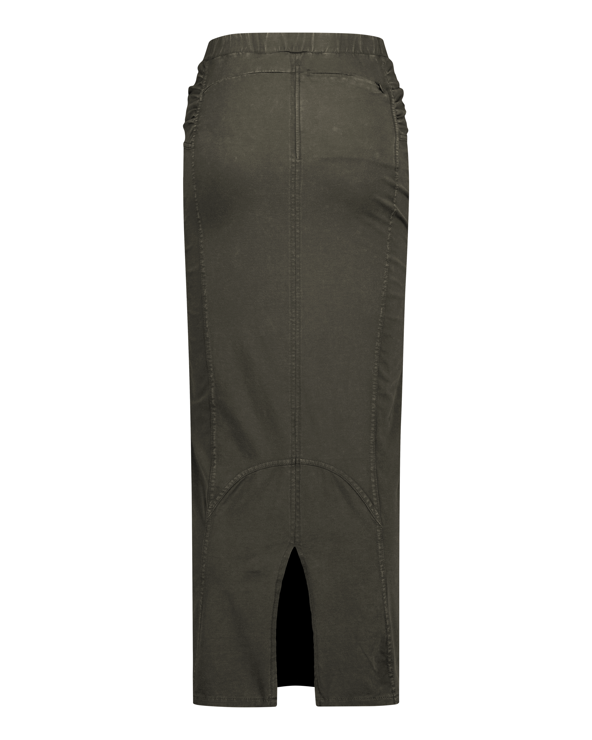 BIKER LINE MAXI SKIRT-6