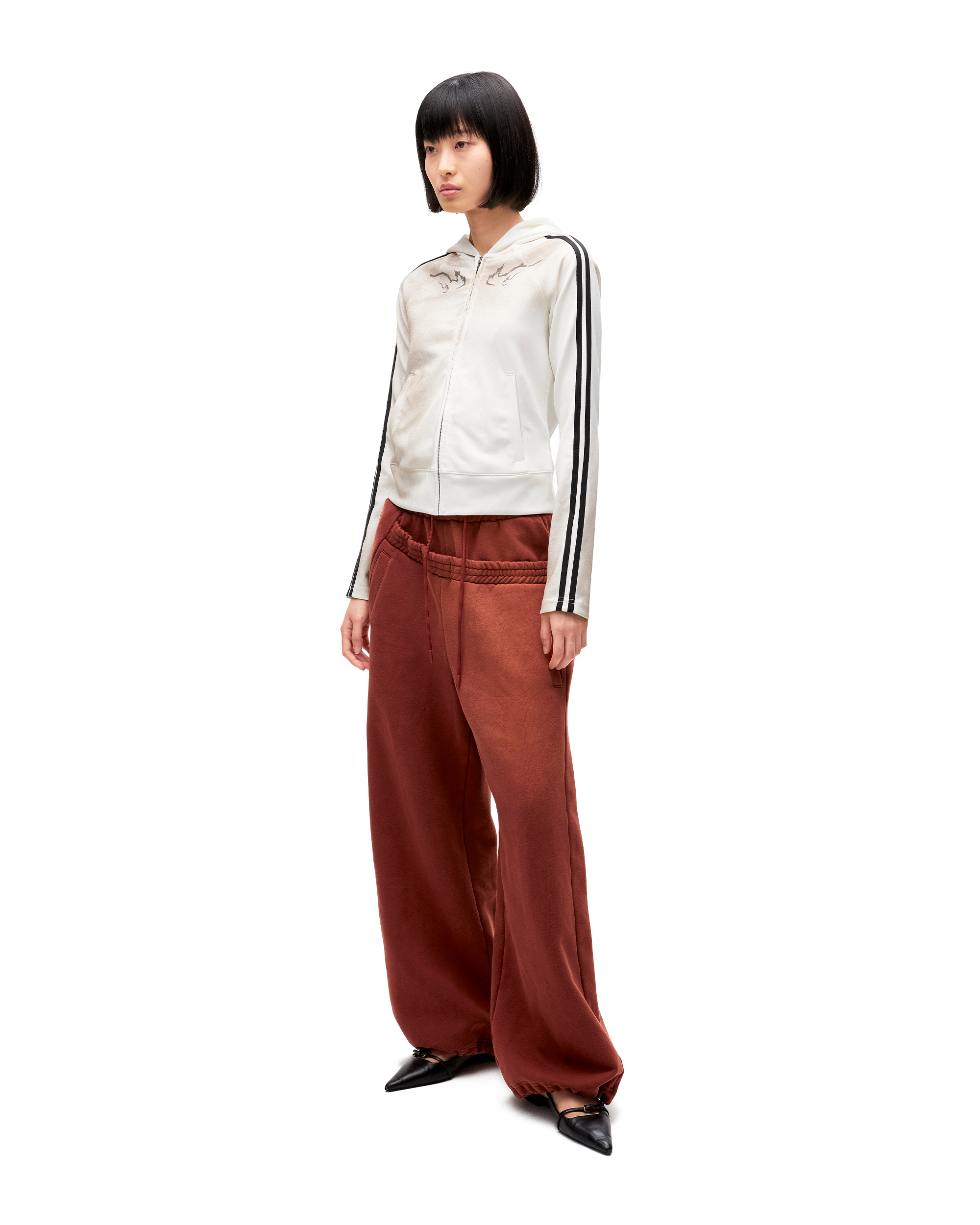 DOUBLE WAIST SWEATPANTS