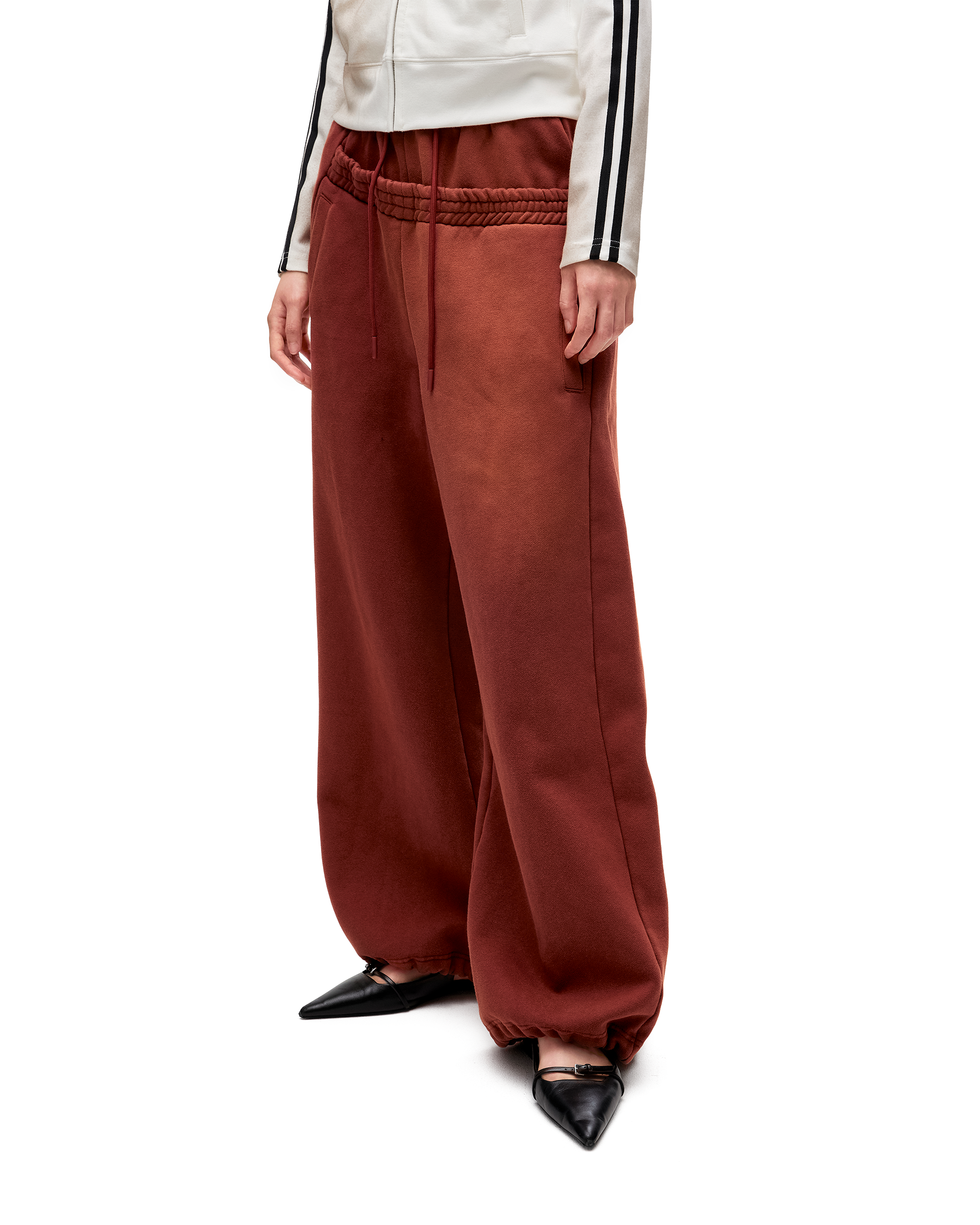 DOUBLE WAIST SWEATPANTS