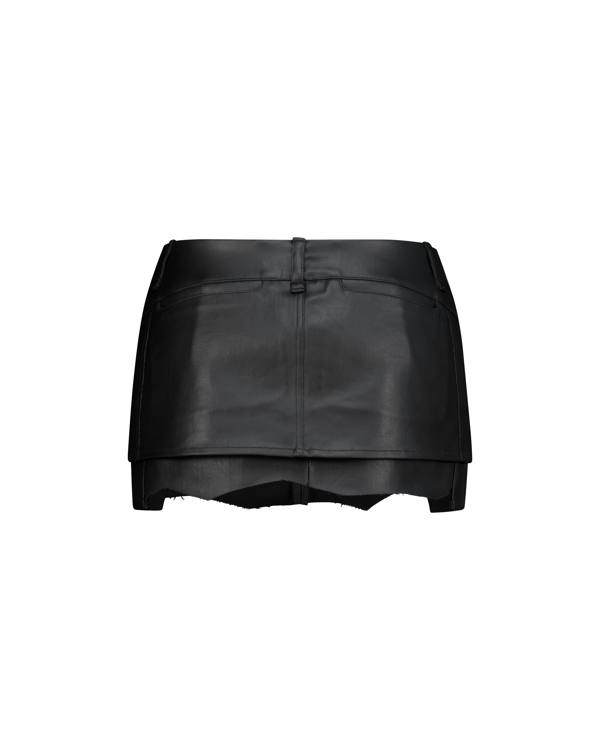 DOUBLE ZIP SKIRT