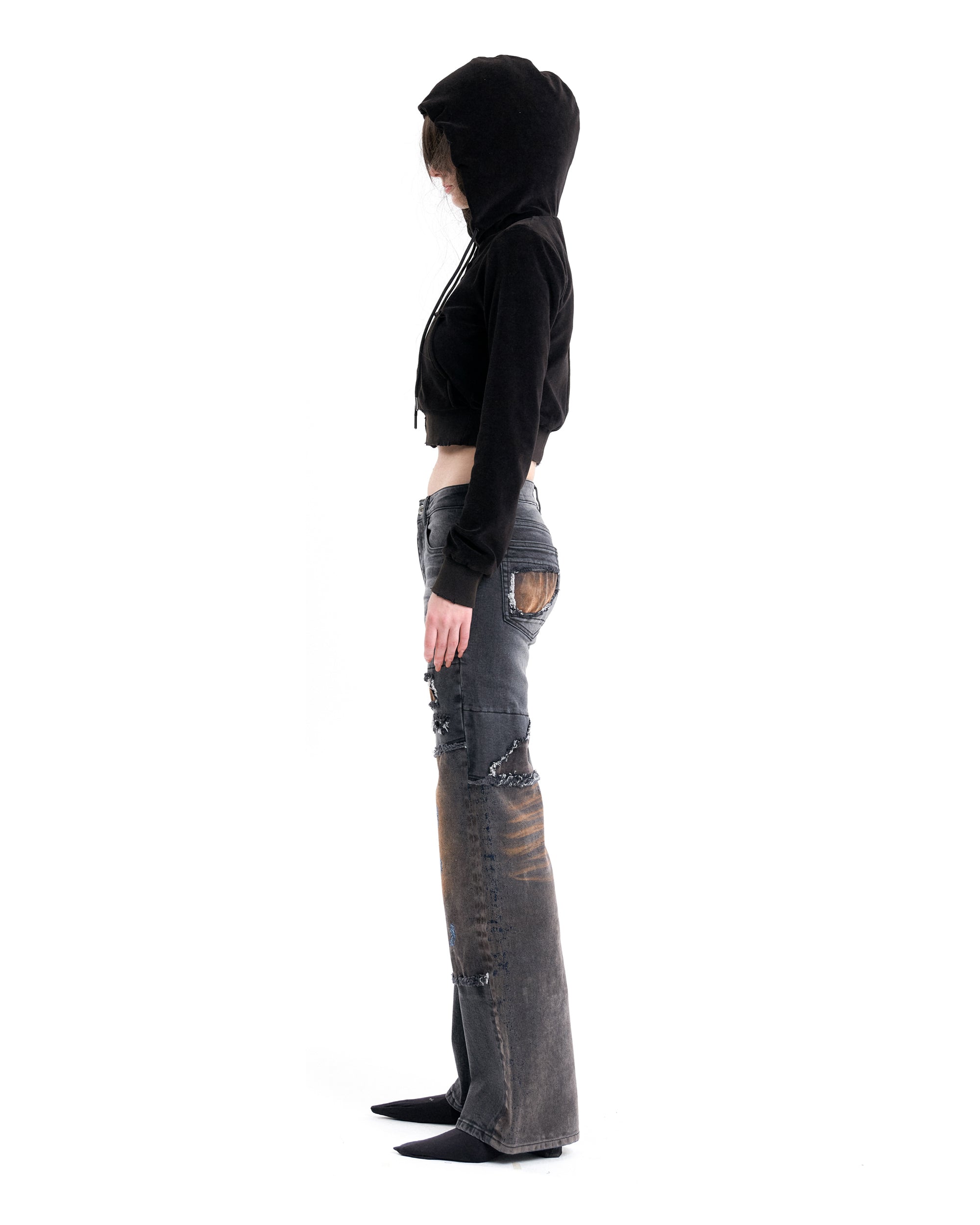 (EMMA) HYBRID BOOTCUT DENIM PANTS / PRE-ORDER-3