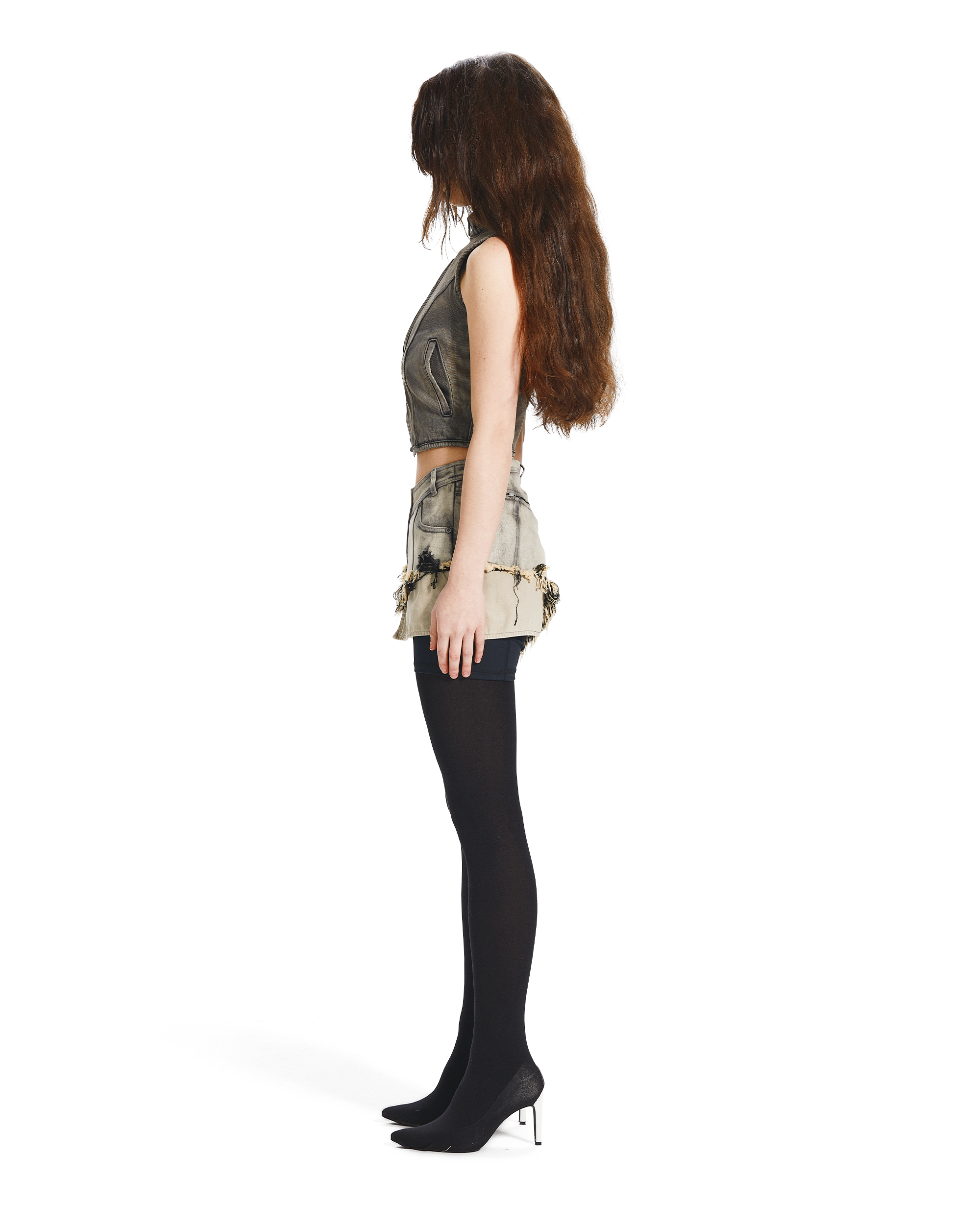 DETACHABLE HOOD DENIM VEST-3