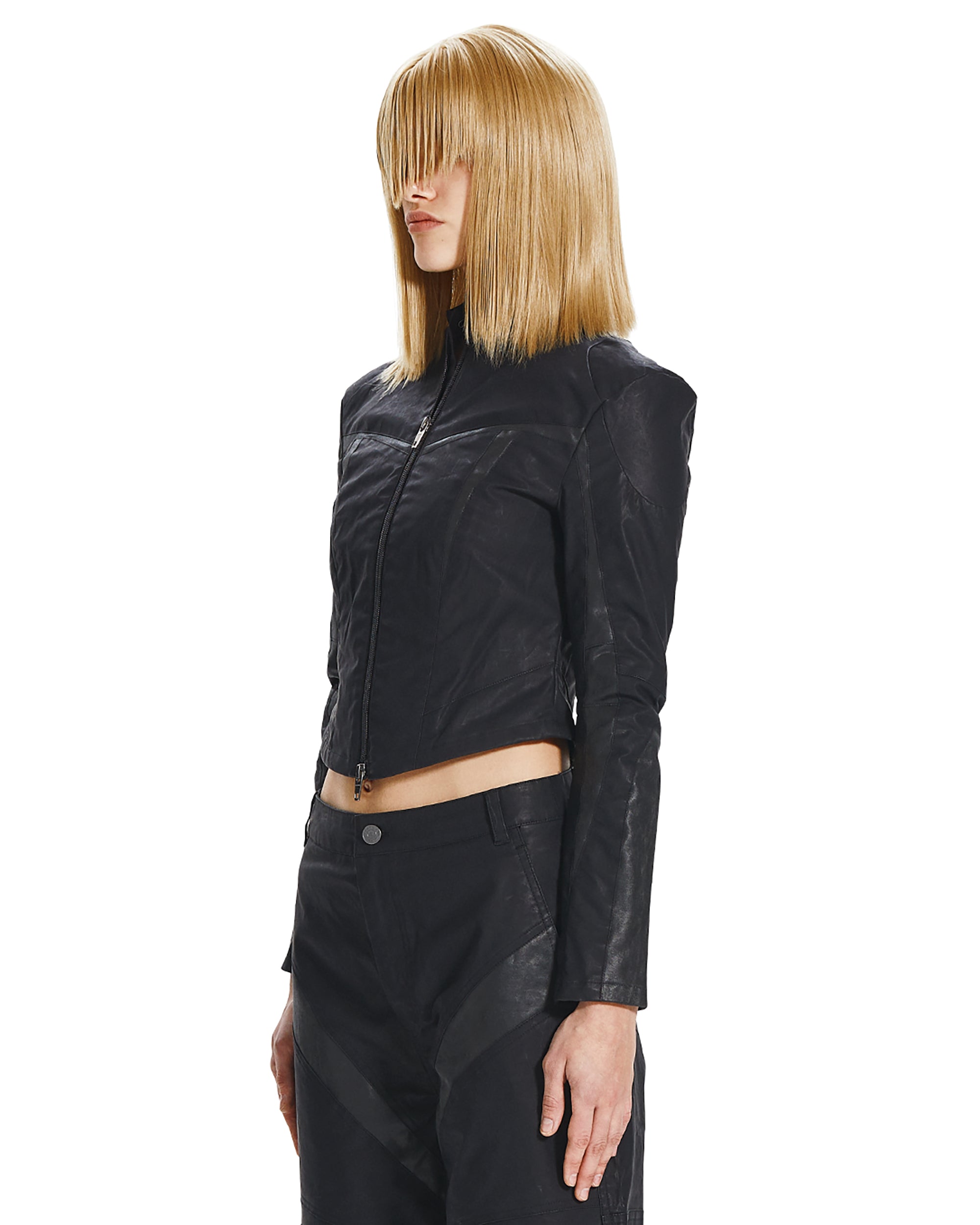 SCRATCHED RIDER JACKET-5