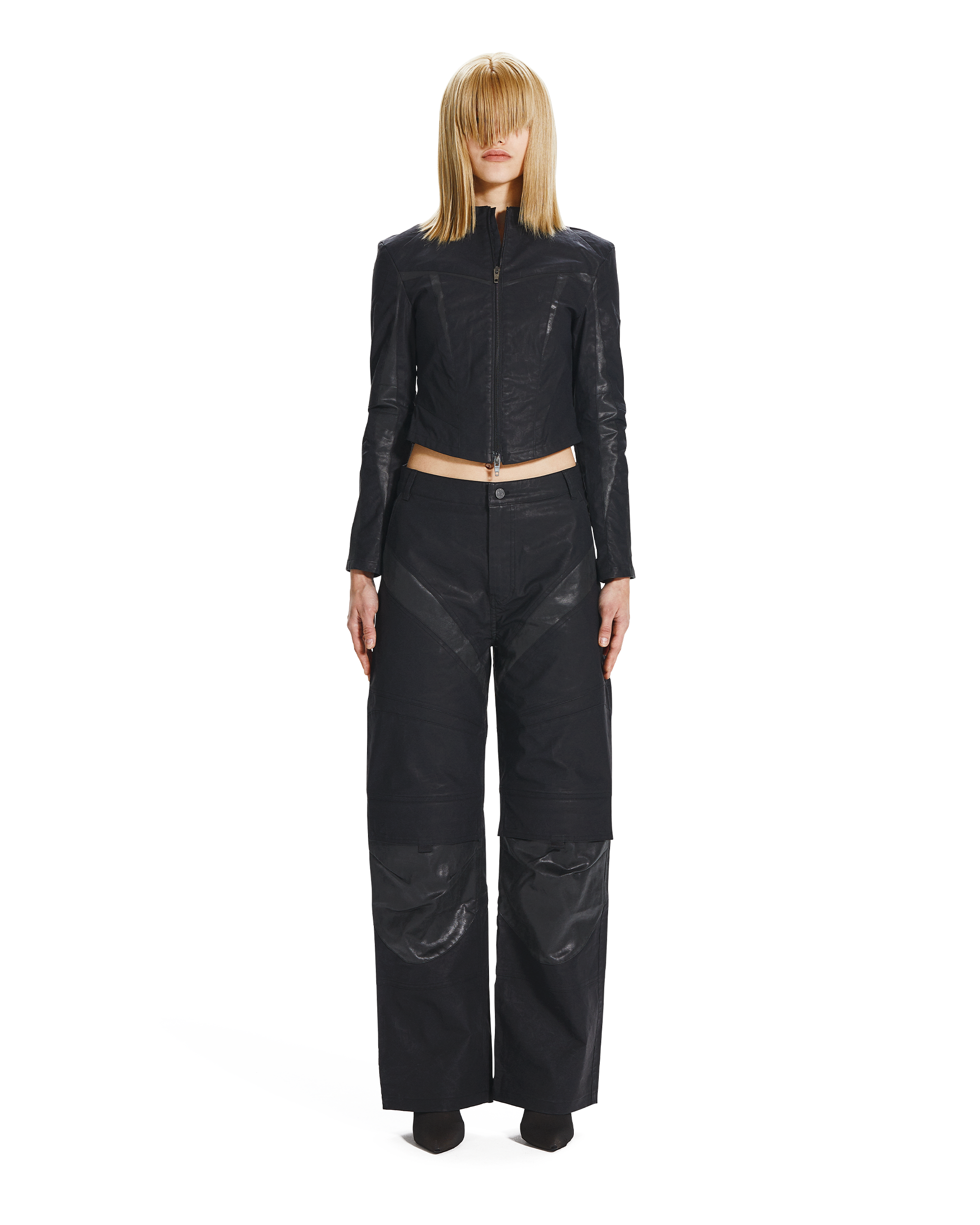 SCRATCHED RIDER PANTS
