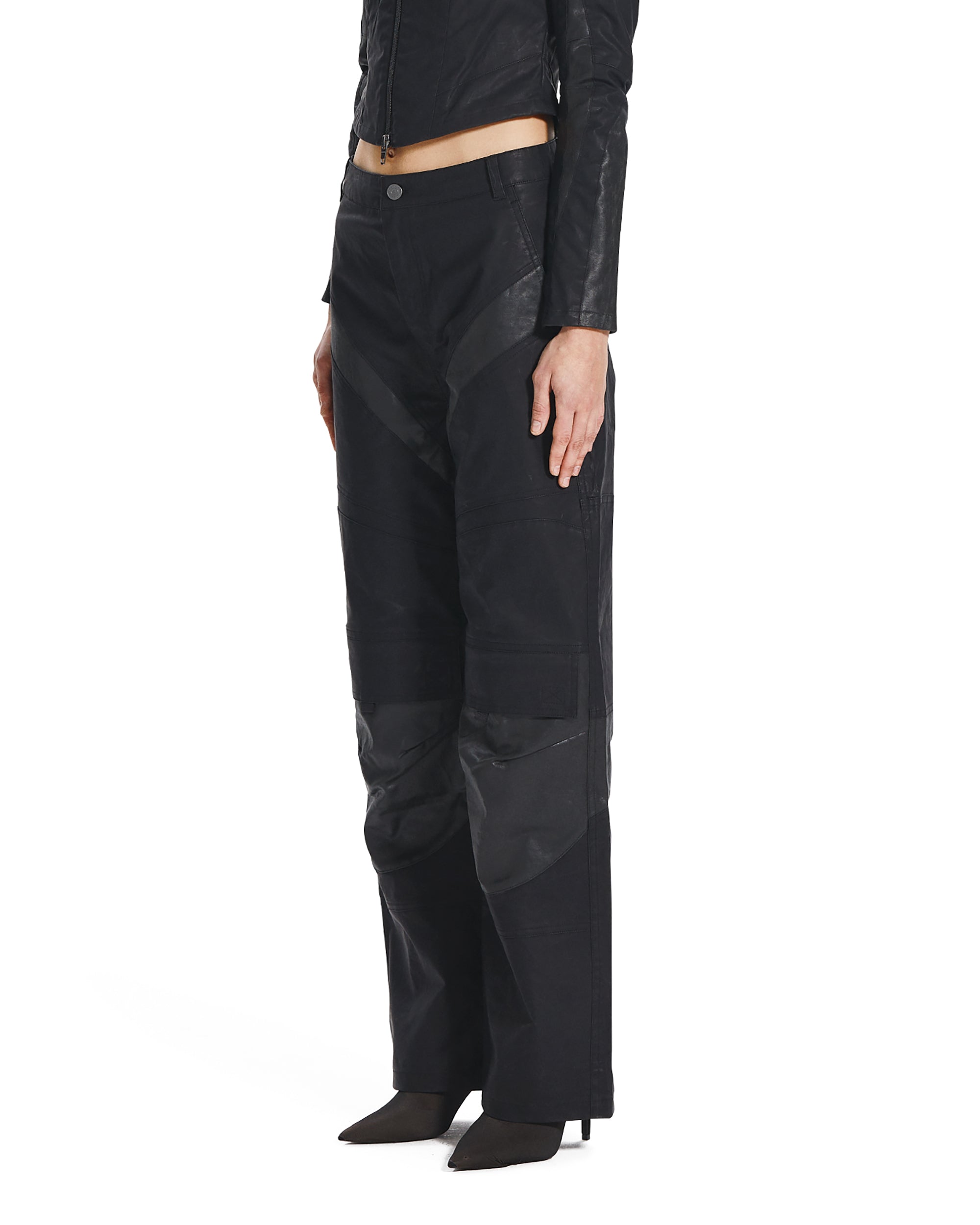 SCRATCHED RIDER PANTS-5