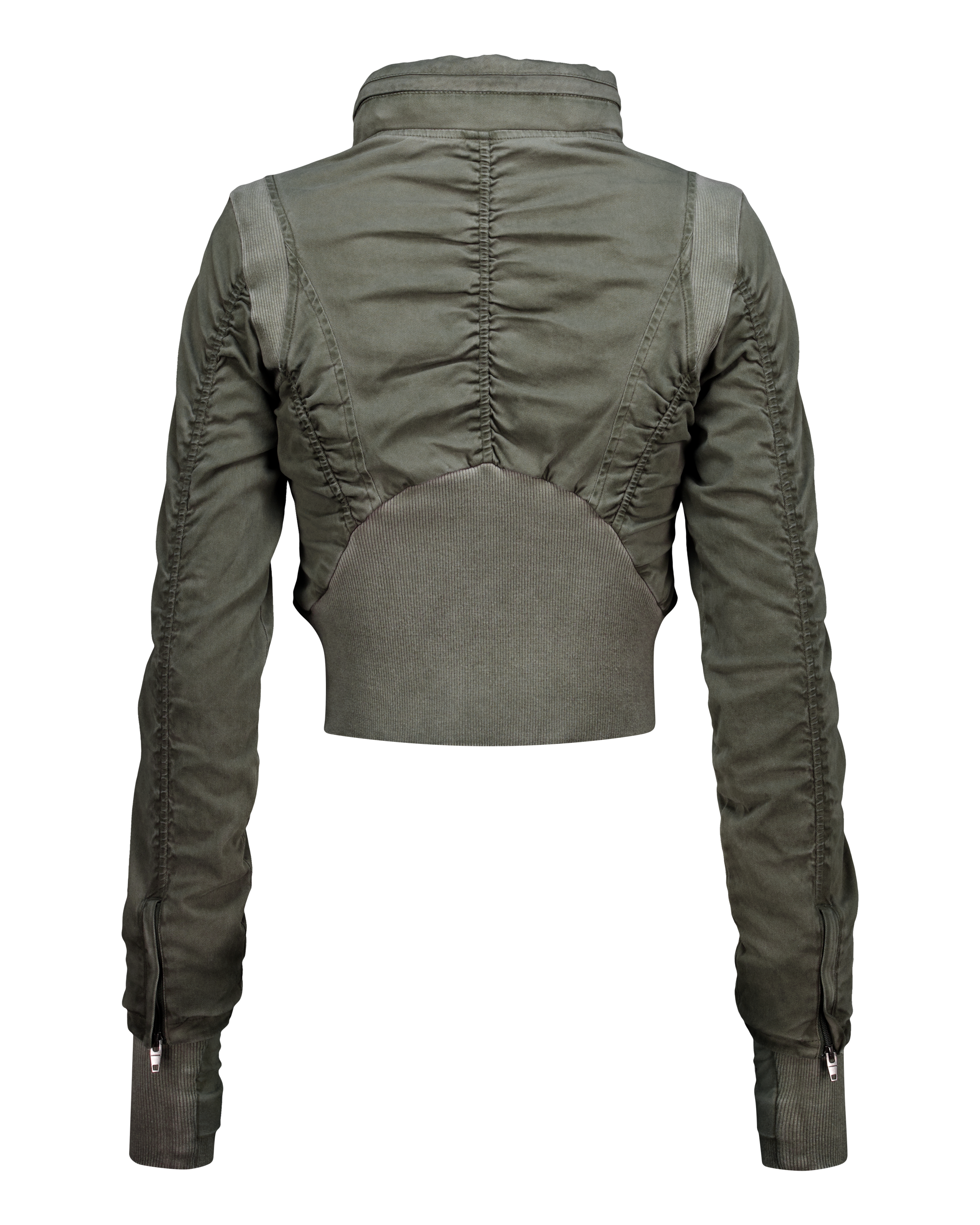 RUCHED BOMBER JACKET-7