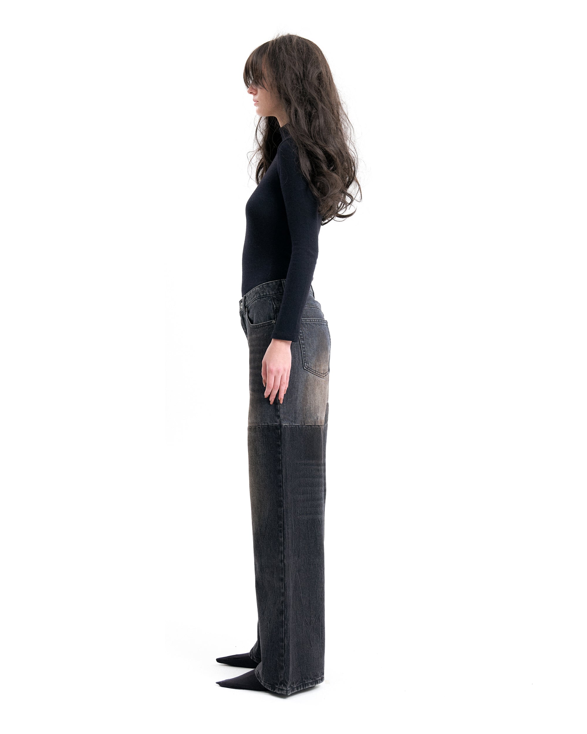 (EMMA) STRANGE DENIM PANTS-4