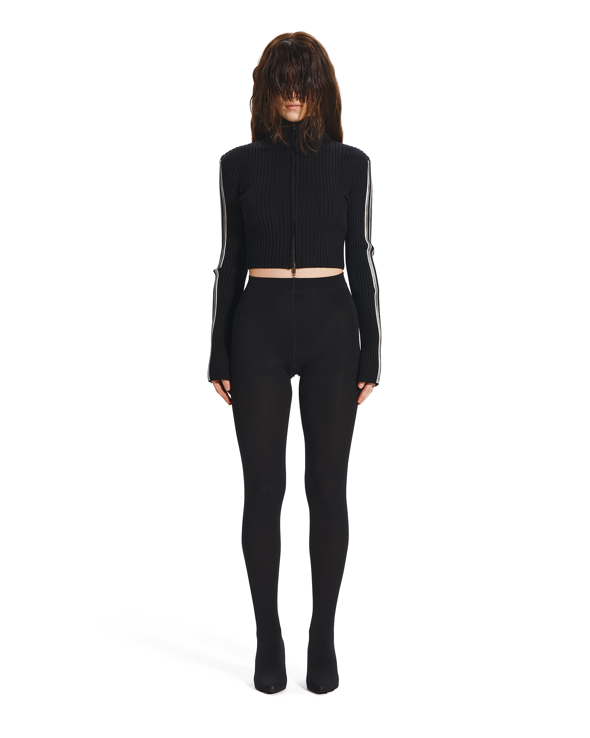 DIRTY KNIT ZIP UP