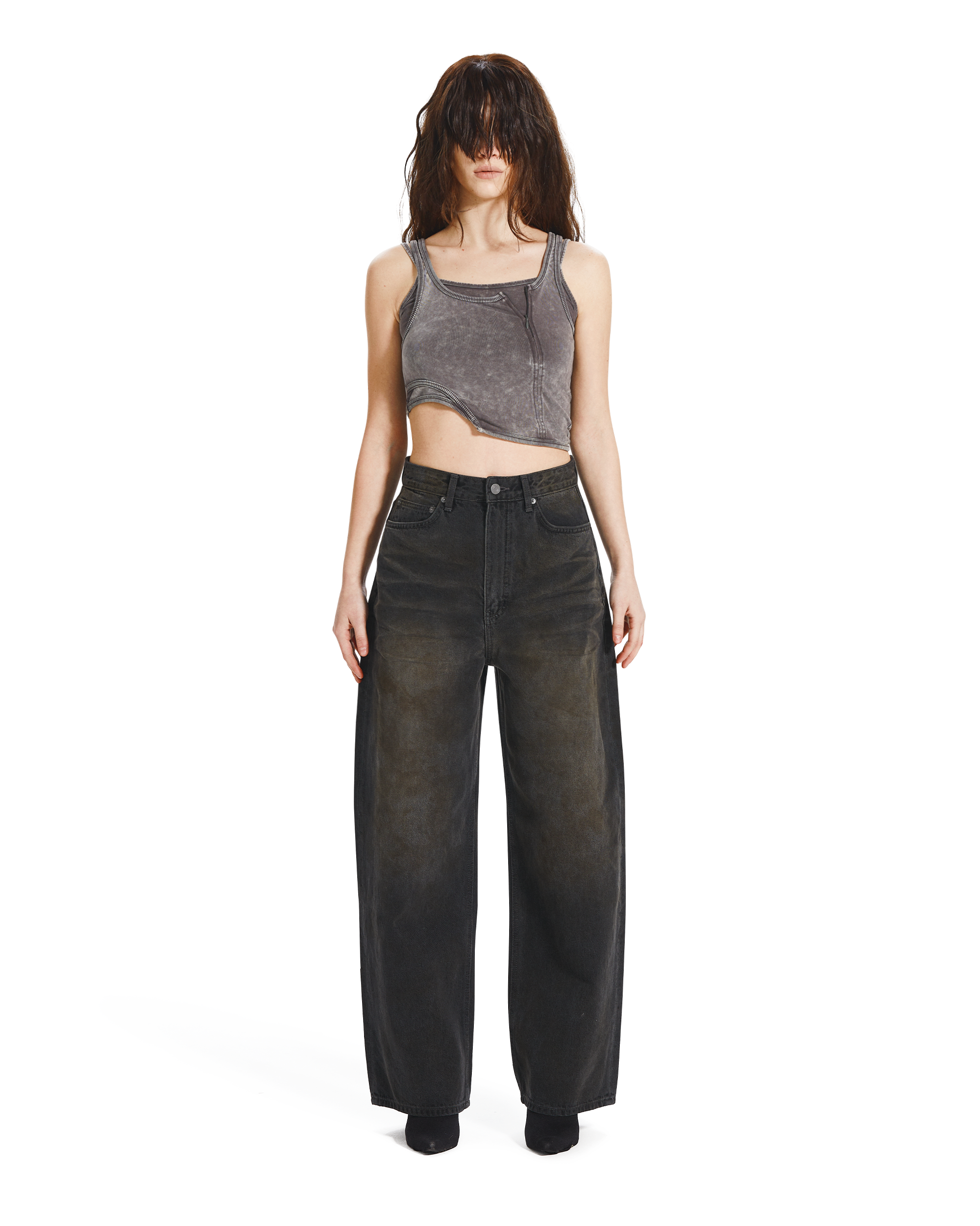 DOUBLE STRAP ZIP TOP