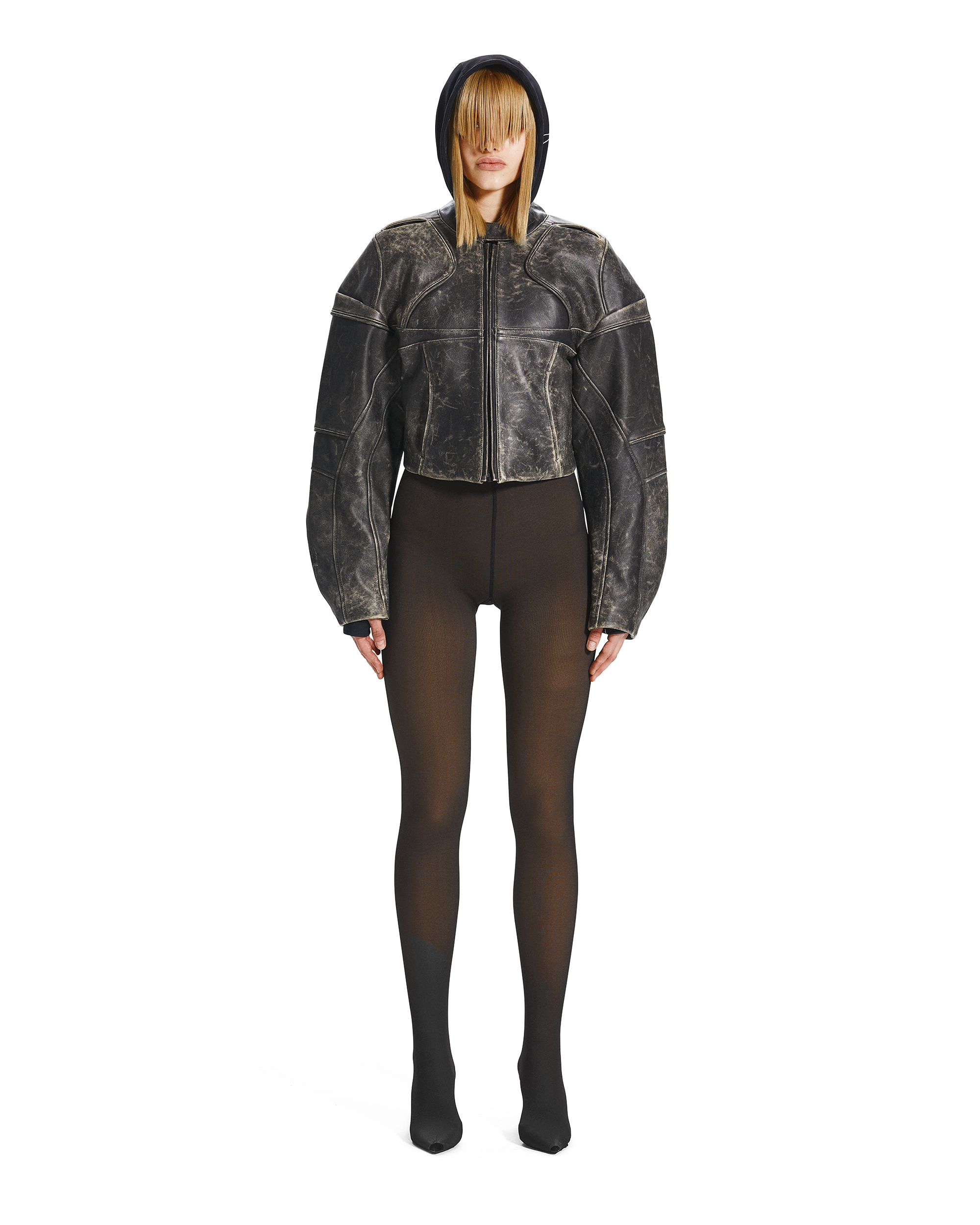 MOTO CUT LEATHER JACKET