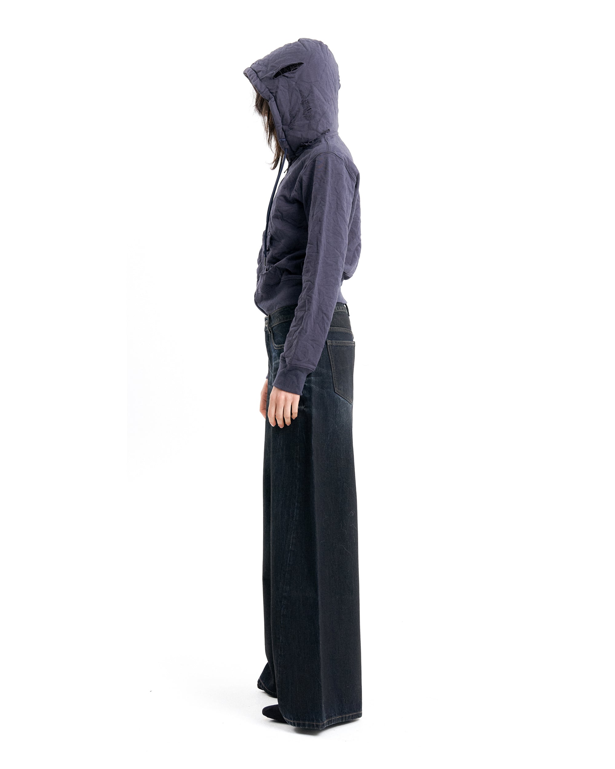 (EMMA) COATED DENIM PANTS-3