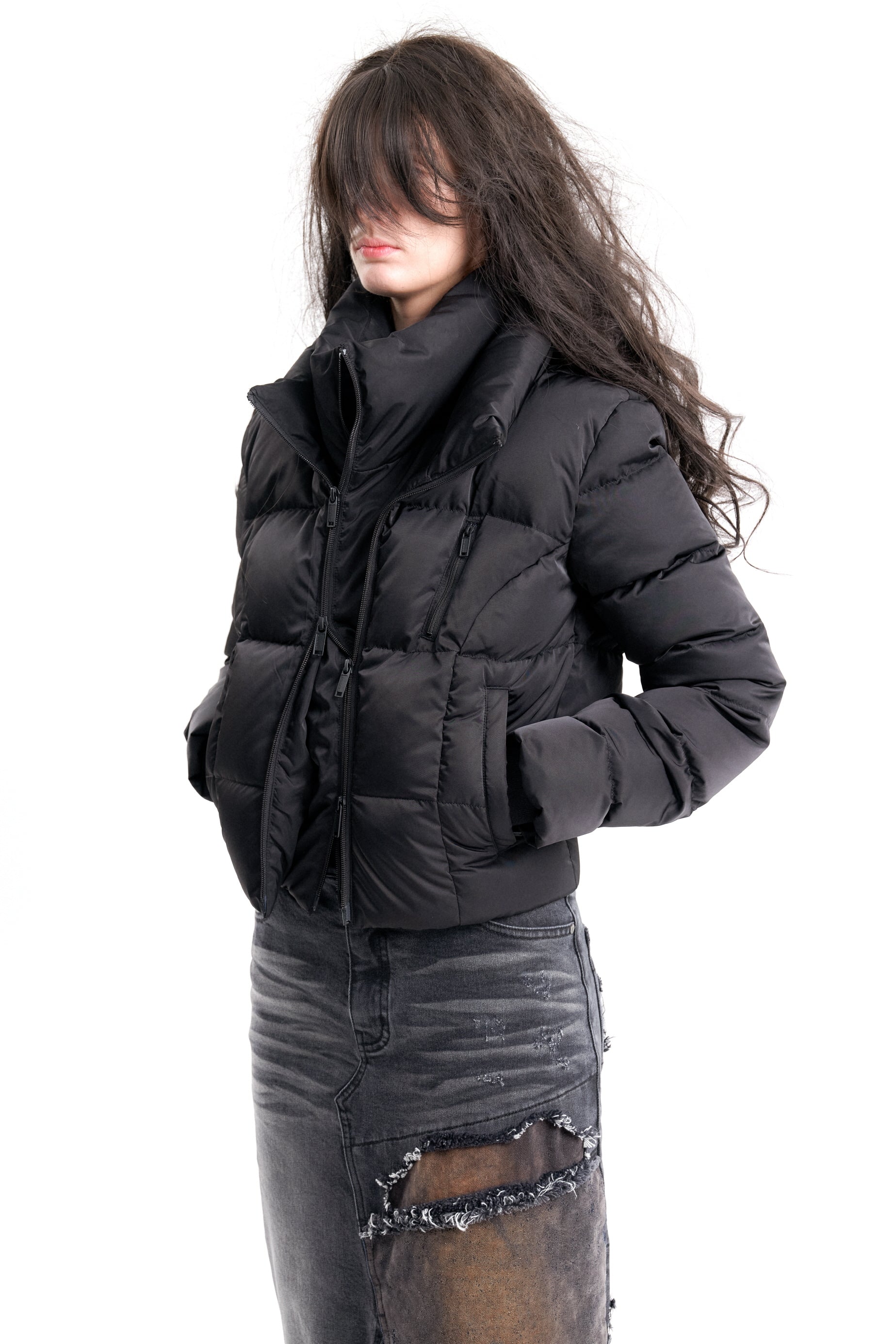(EMMA) DOUBLE FRONT DOWN JACKET-5