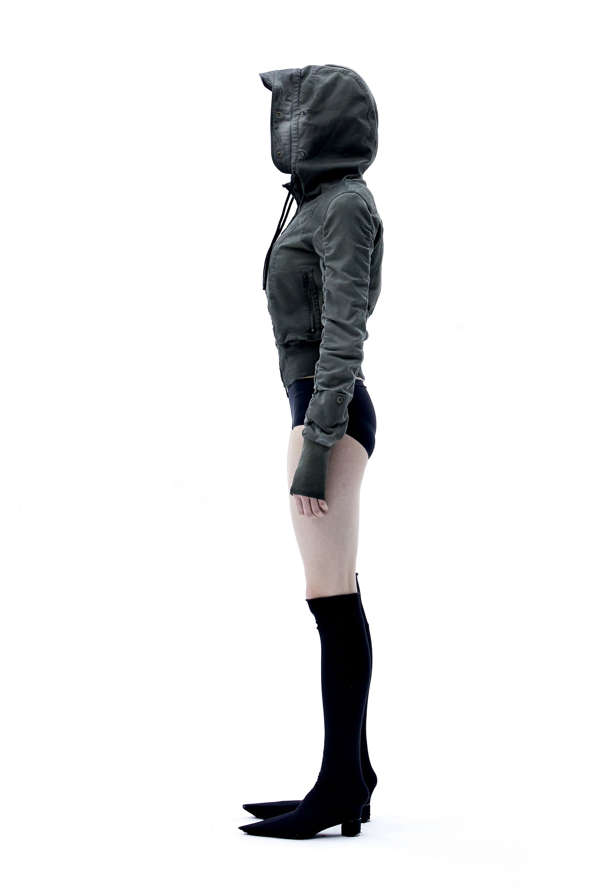 (ARIELLA) Dusty Bomber Jacket-3