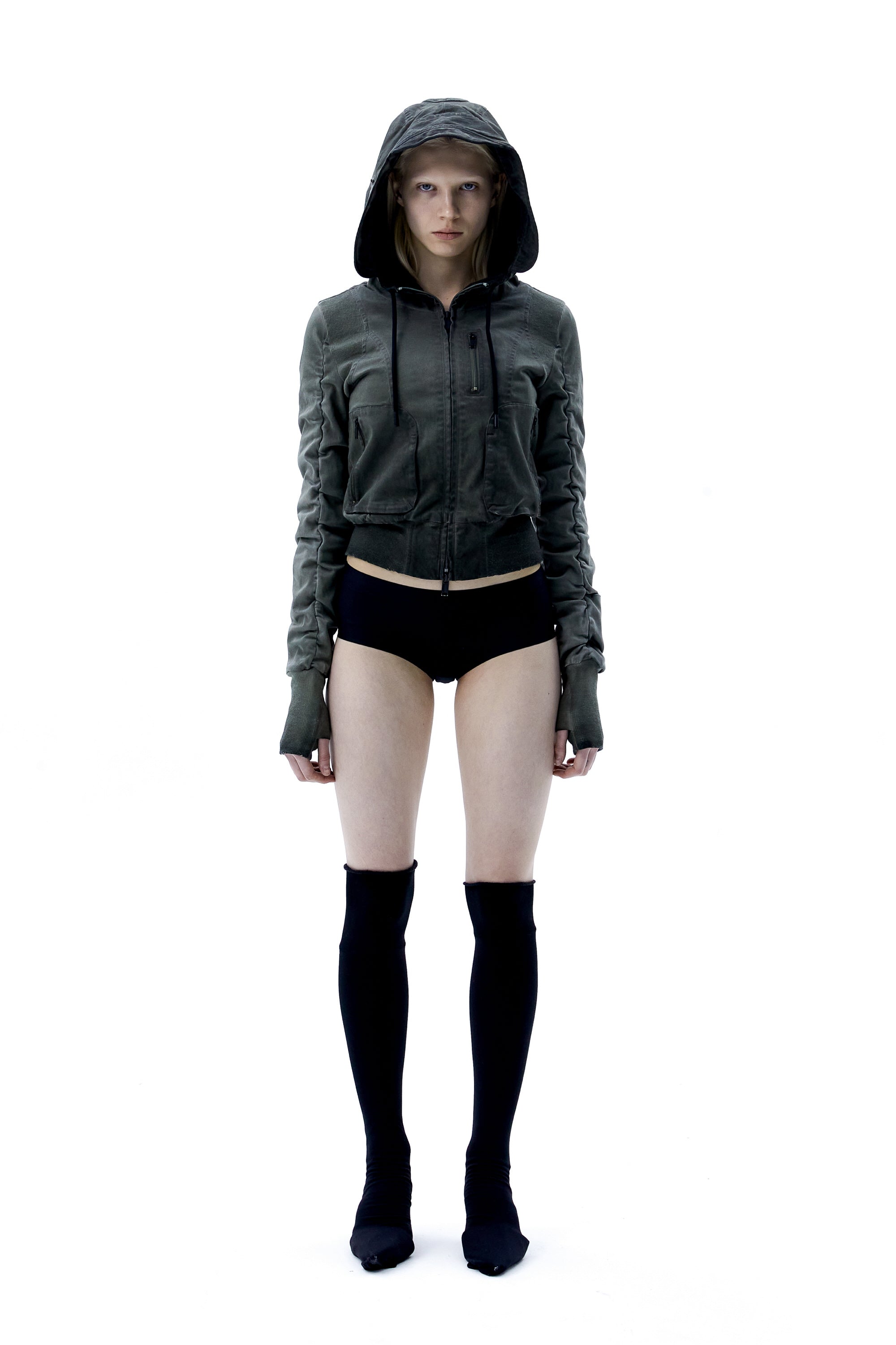(ARIELLA) Dusty Bomber Jacket-2