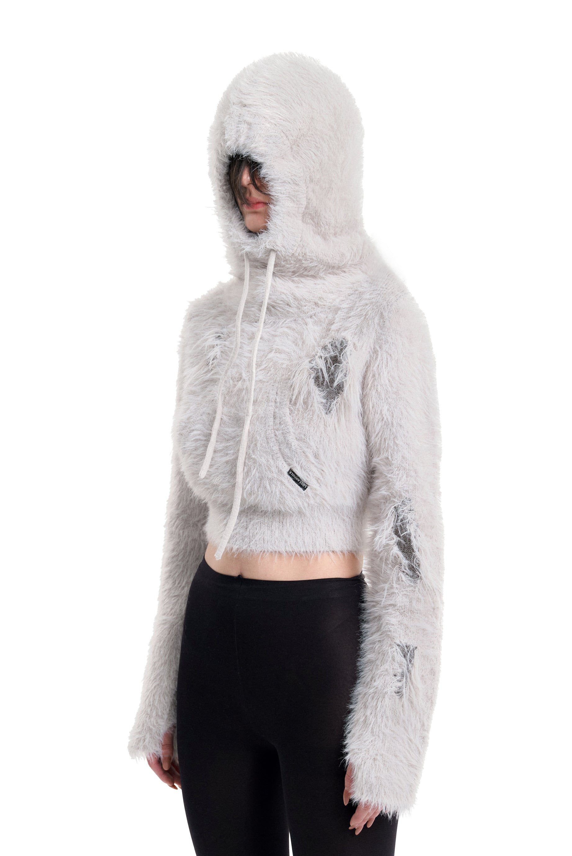 (EMMA) MYSTERY HOODED KNIT-5