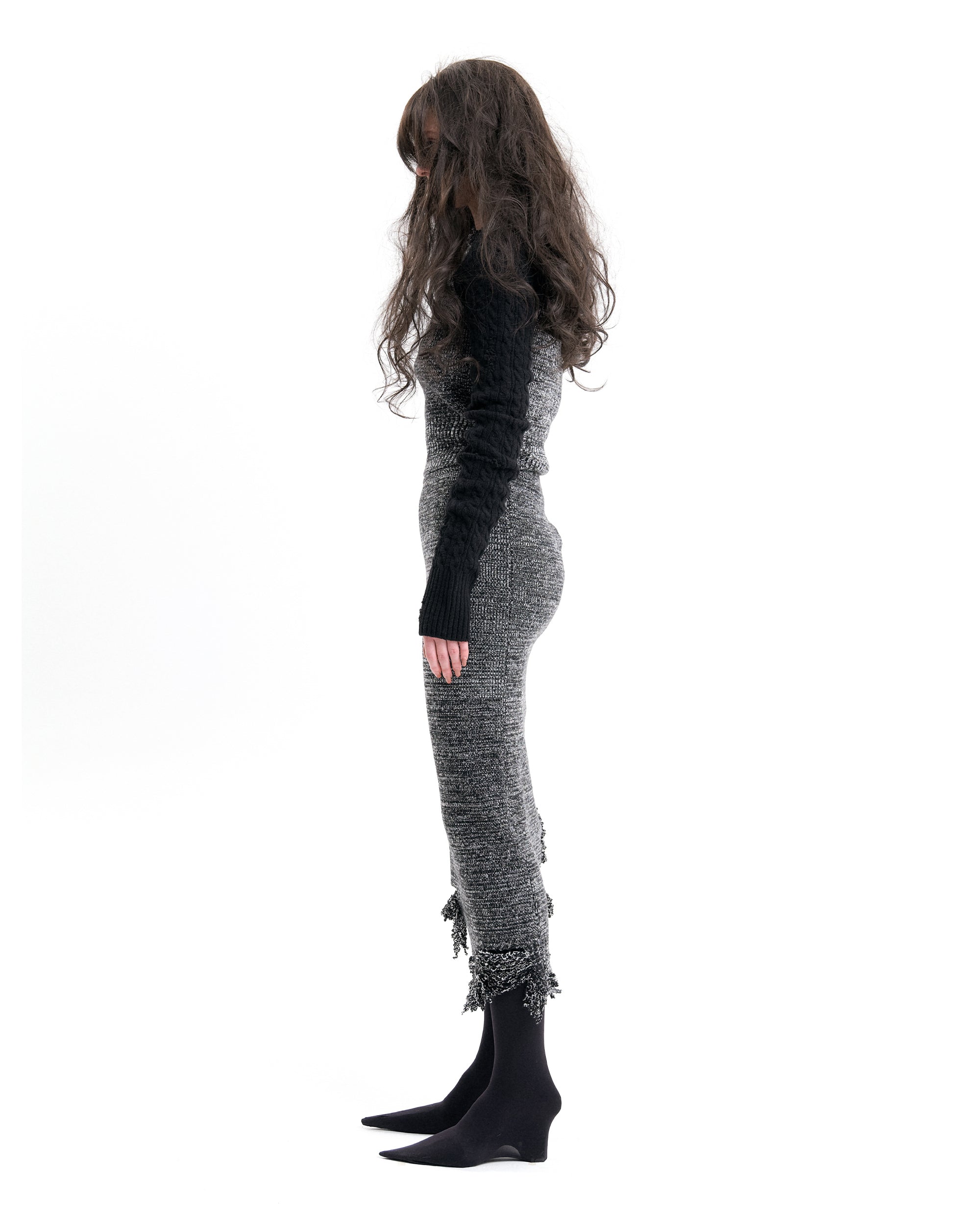 (EMMA) UNBALANCED KNIT SWEATER-3