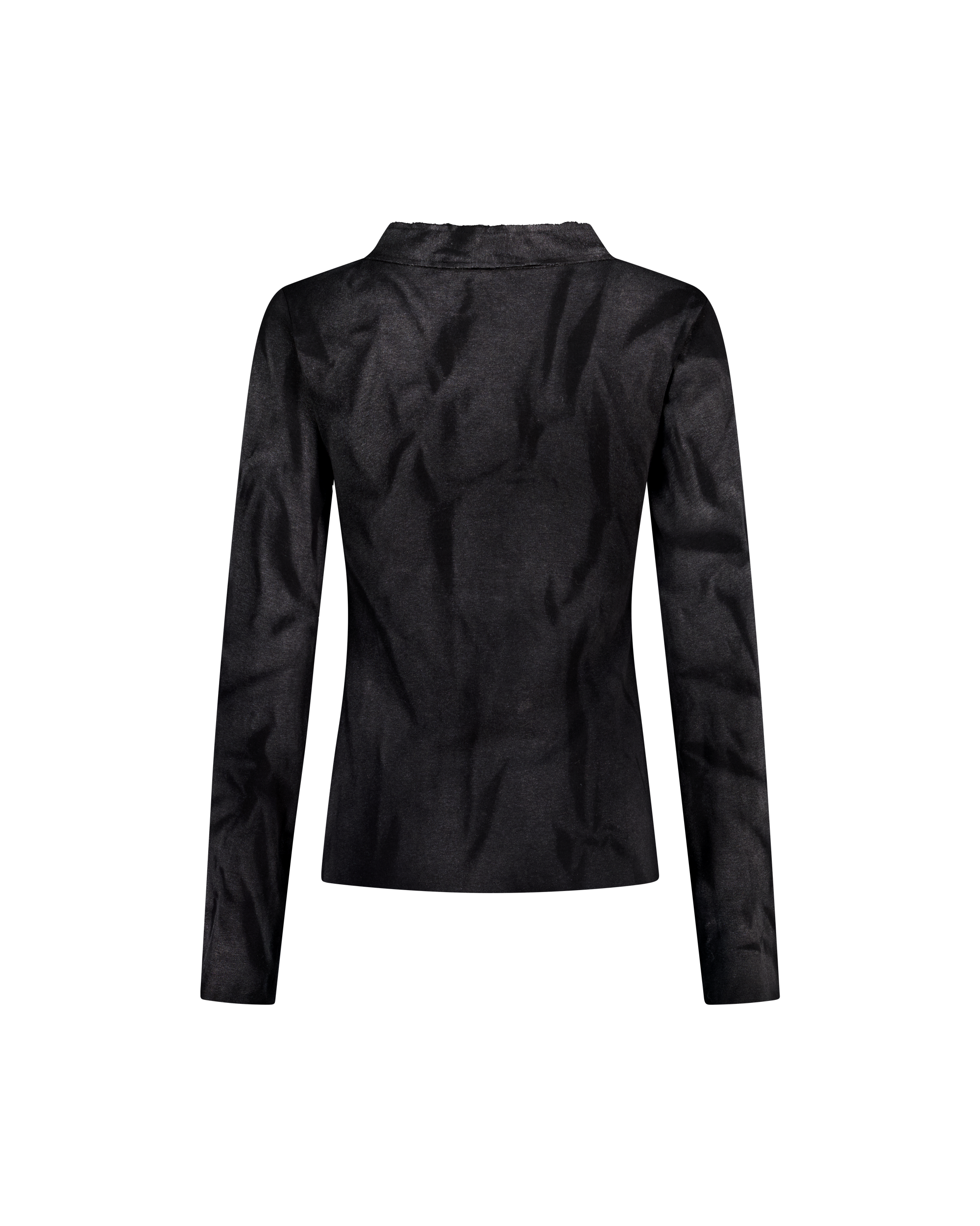 TWISTED BUTTON GHOST TOP