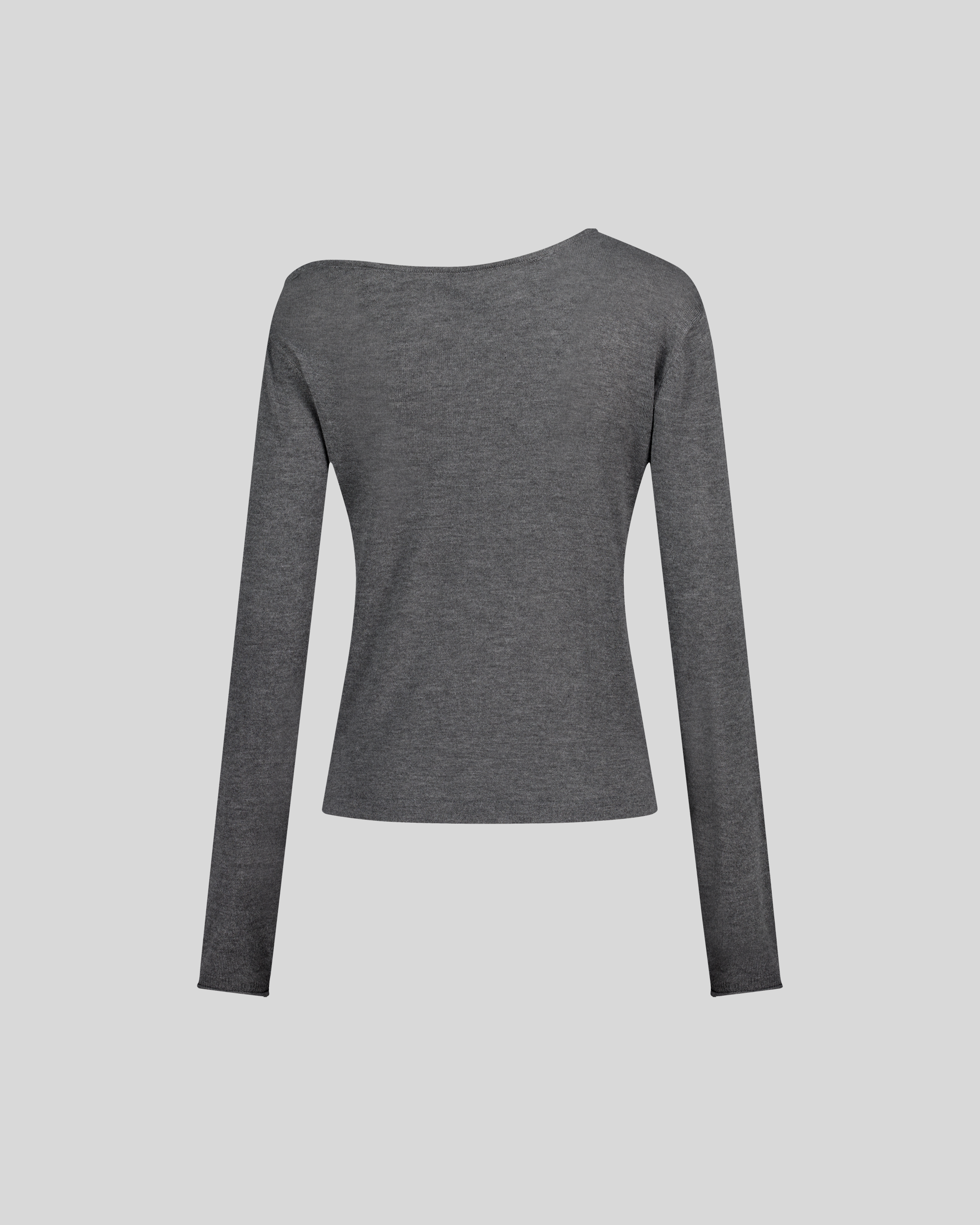 FINE ONE SHOULDER KNIT