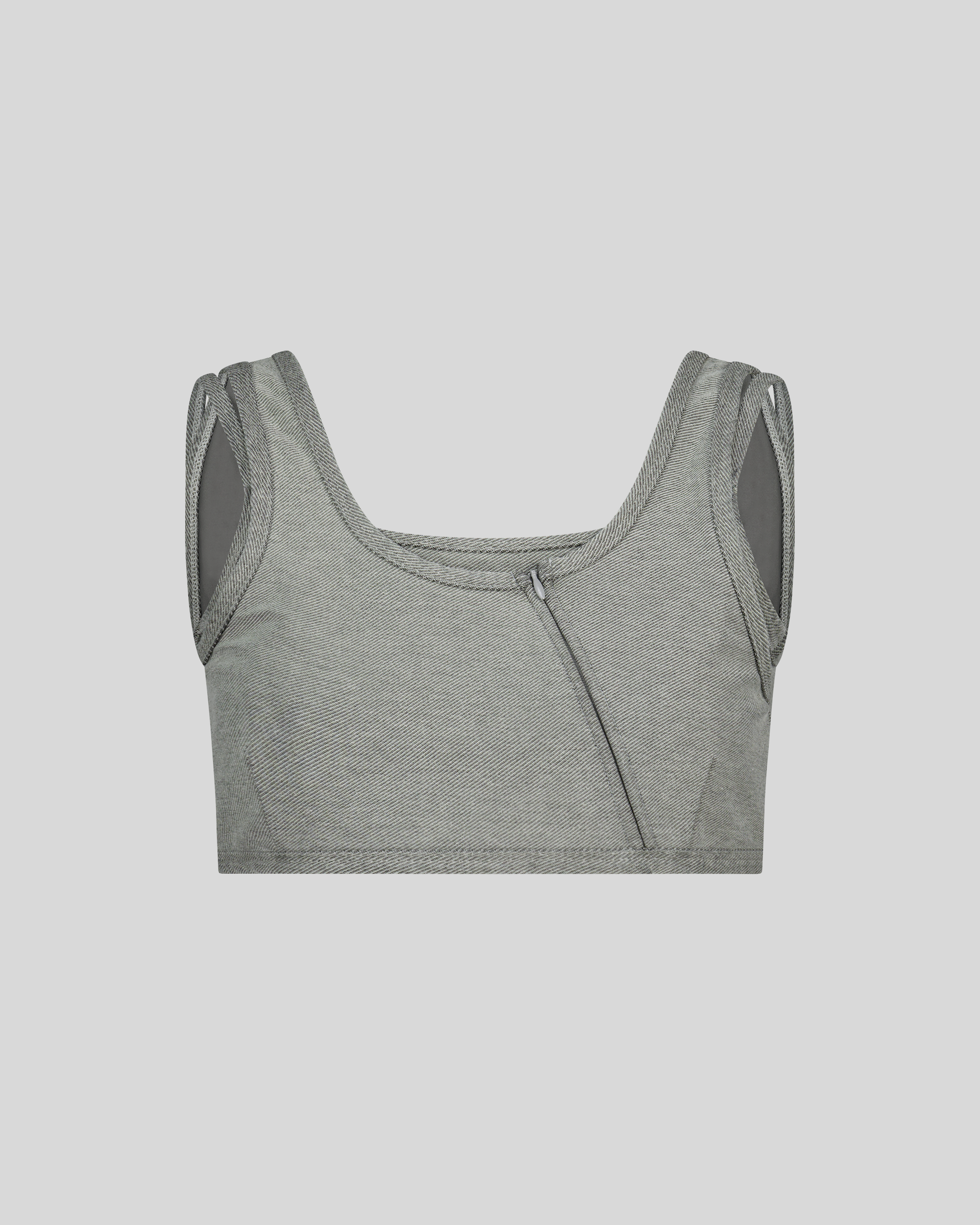 ZIP BRALETTE