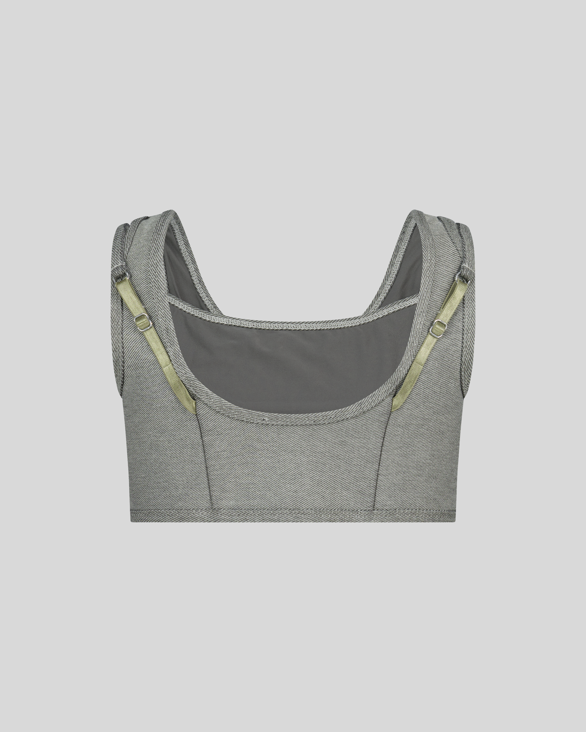 ZIP BRALETTE