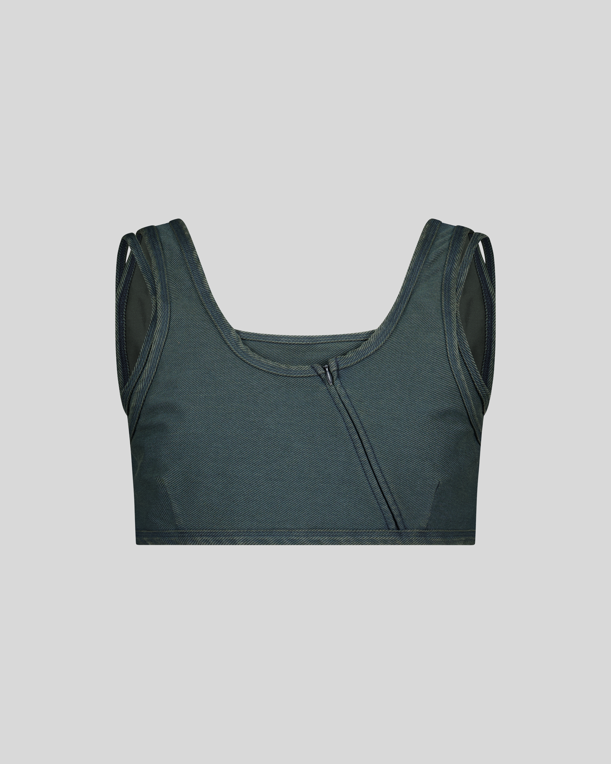 ZIP BRALETTE
