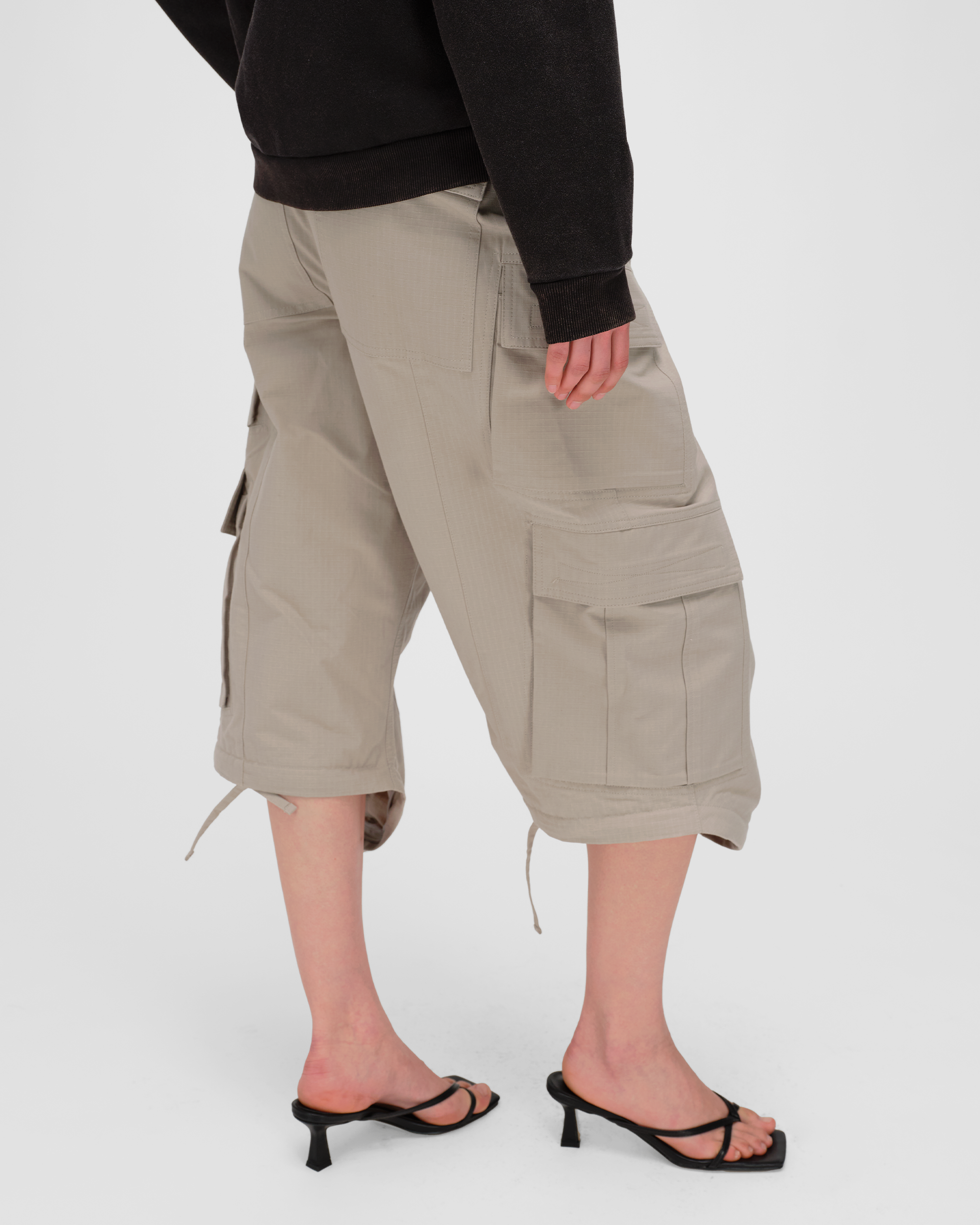 COWL CARGO PANTS