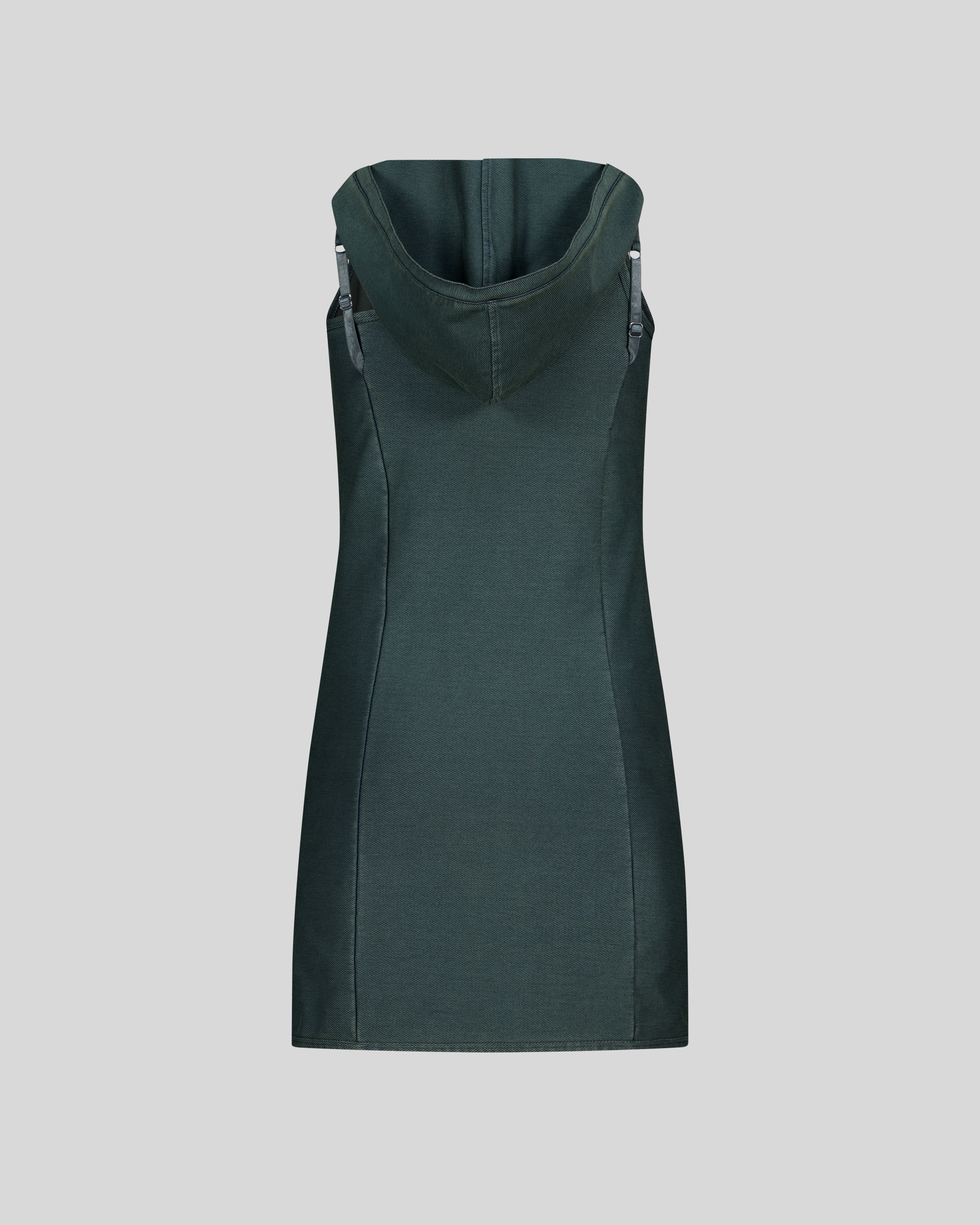 SLIP HOODIE DRESS
