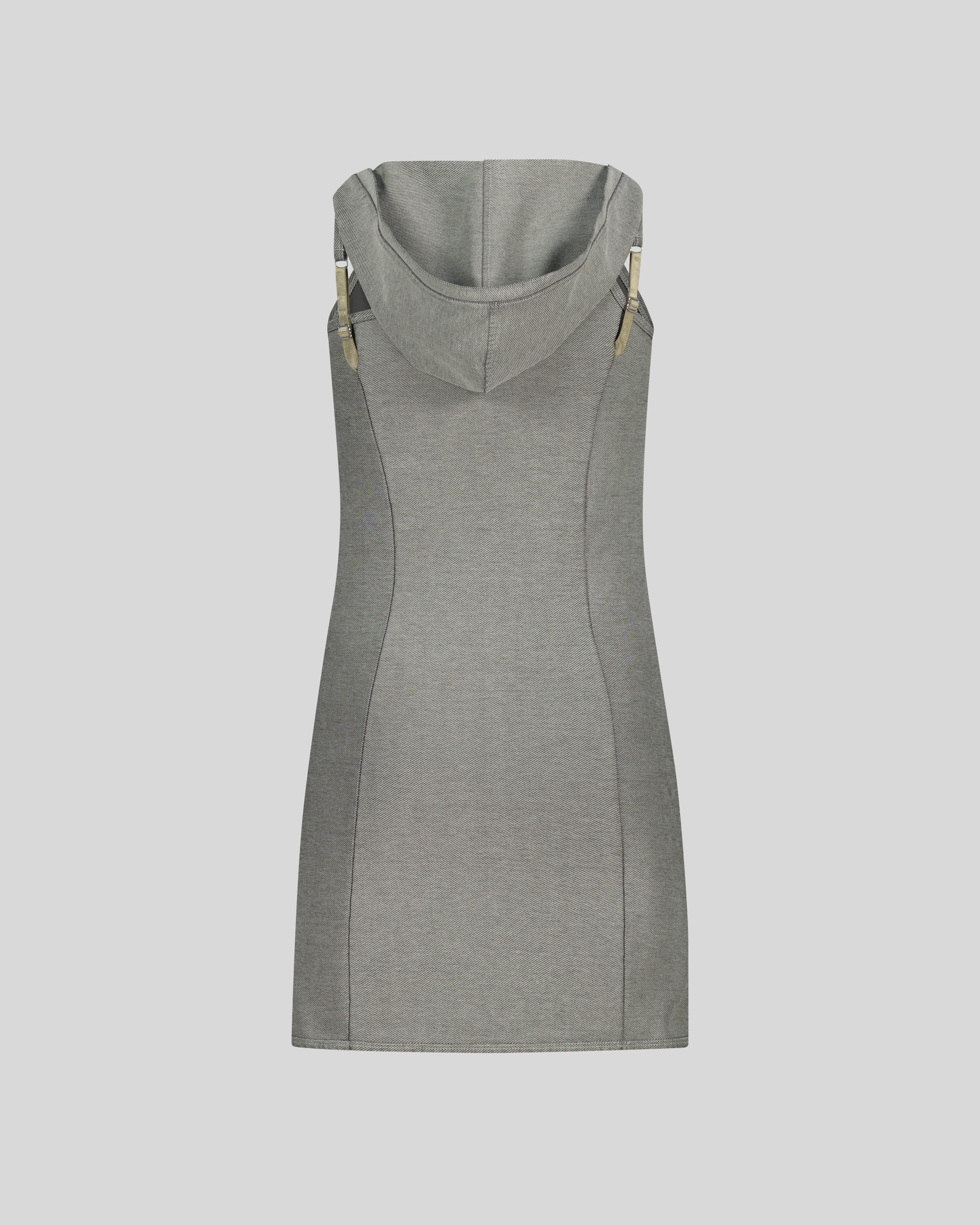 SLIP HOODIE DRESS