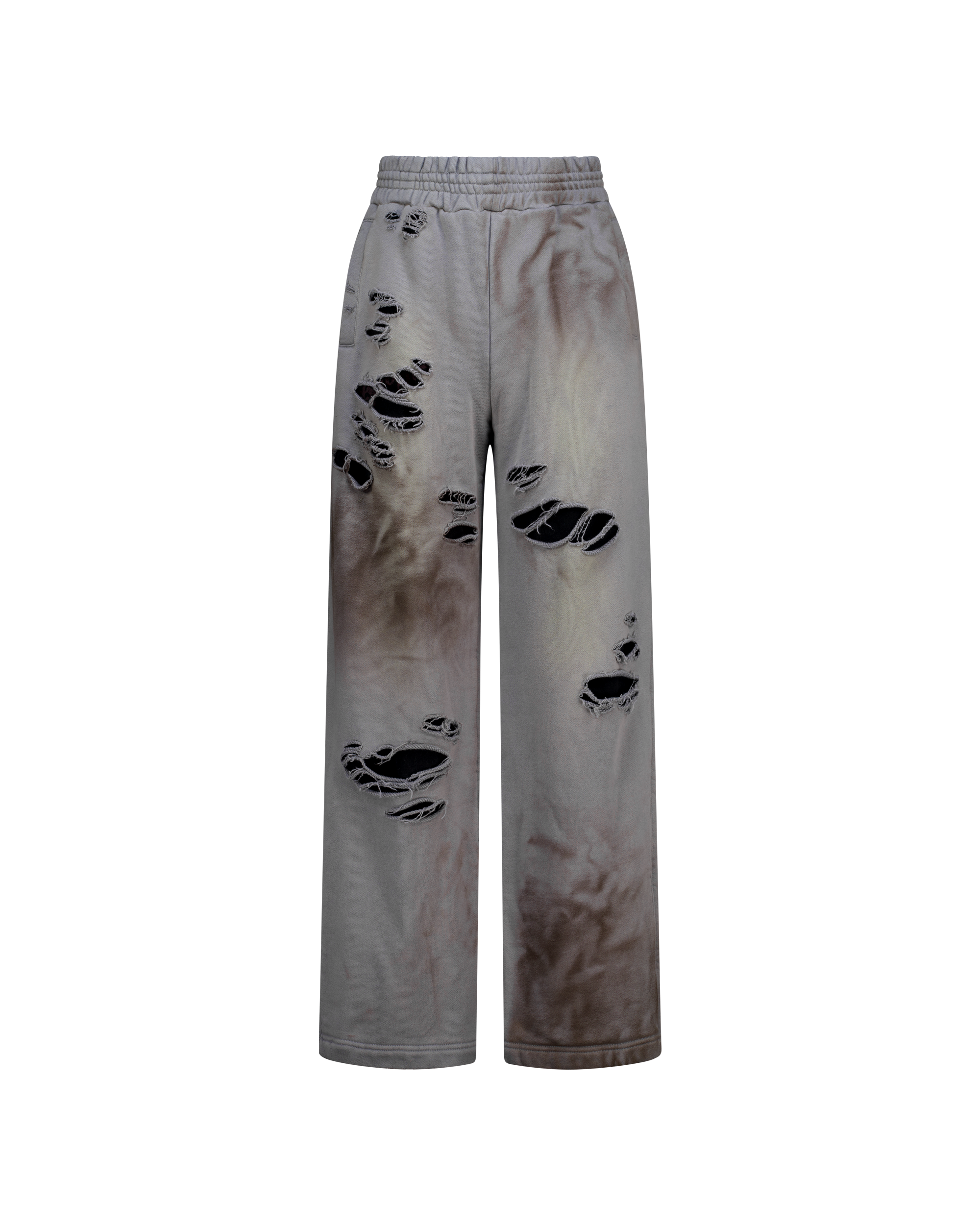 DAMAGED OVERLAY SWEATPANTS