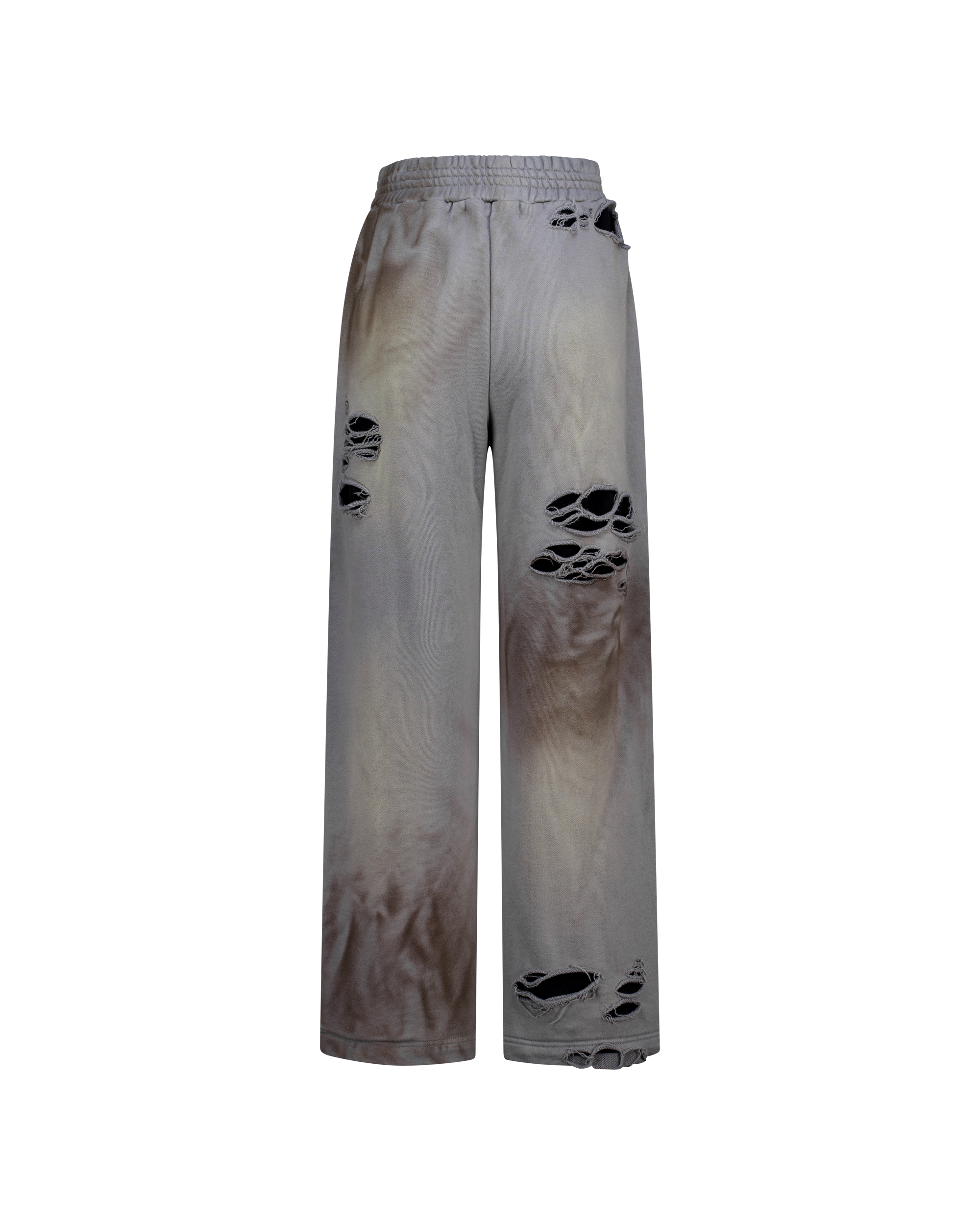 DAMAGED OVERLAY SWEATPANTS