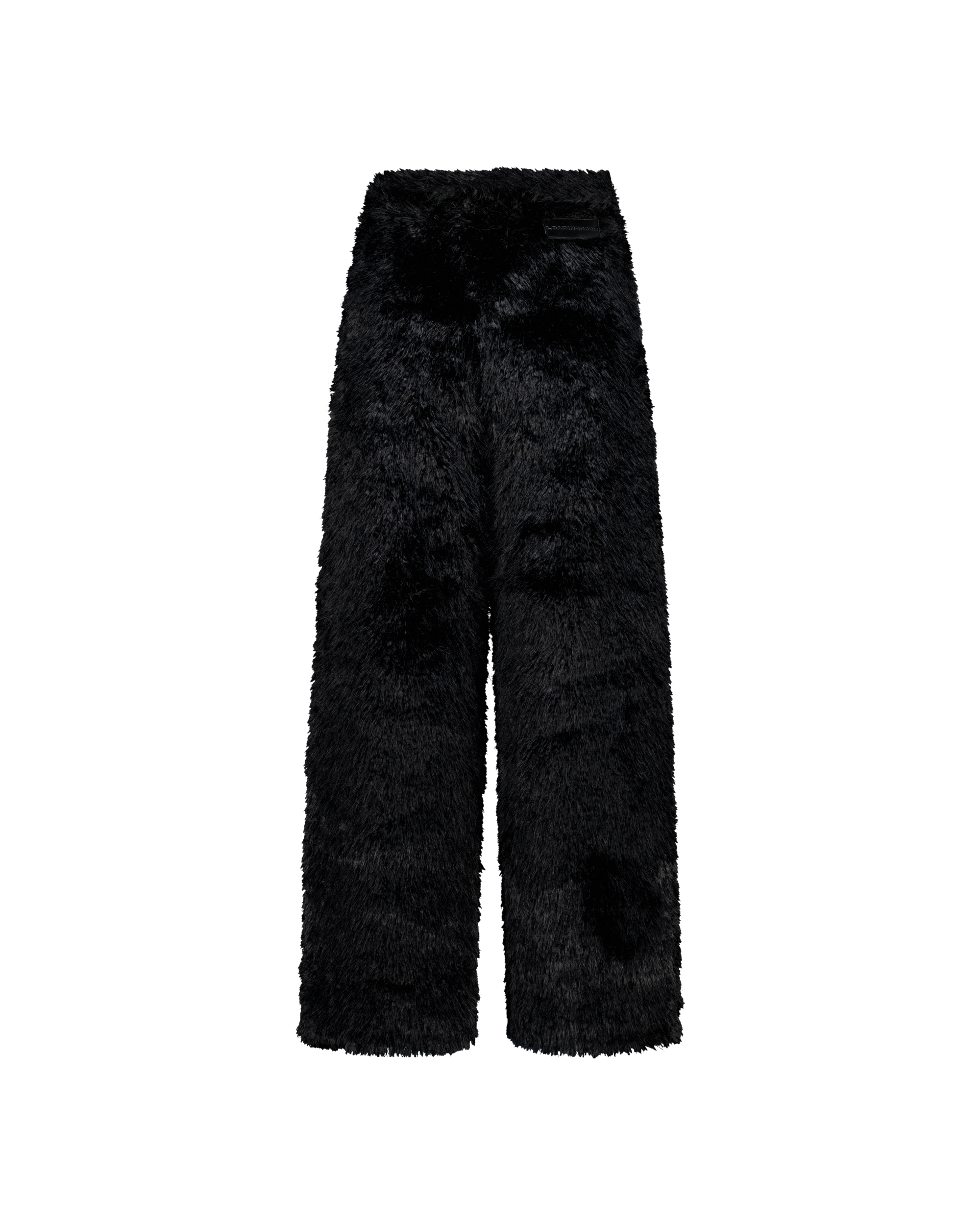 FUR RELAXED PANTS