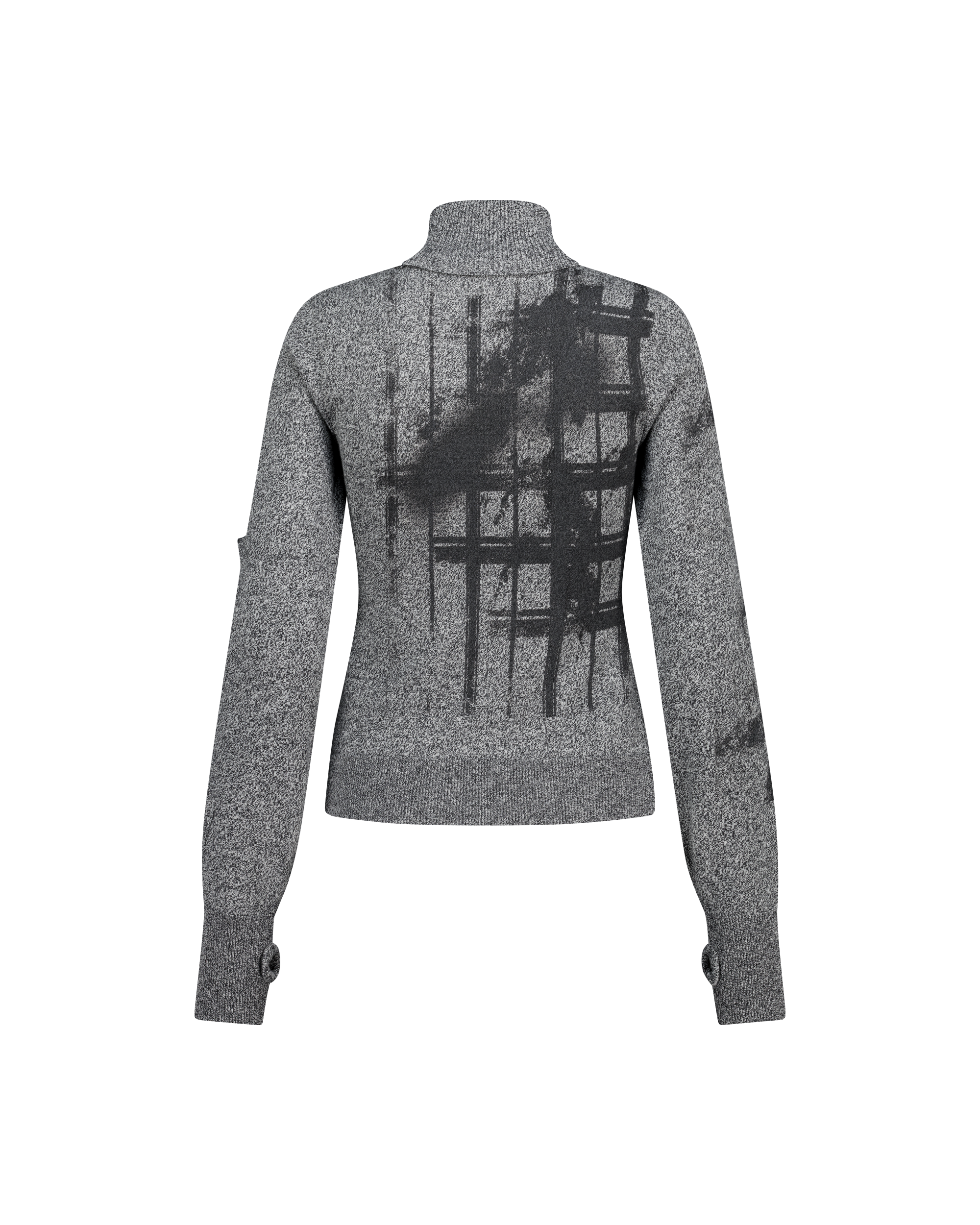 PUZZLED WOOL SWEATER