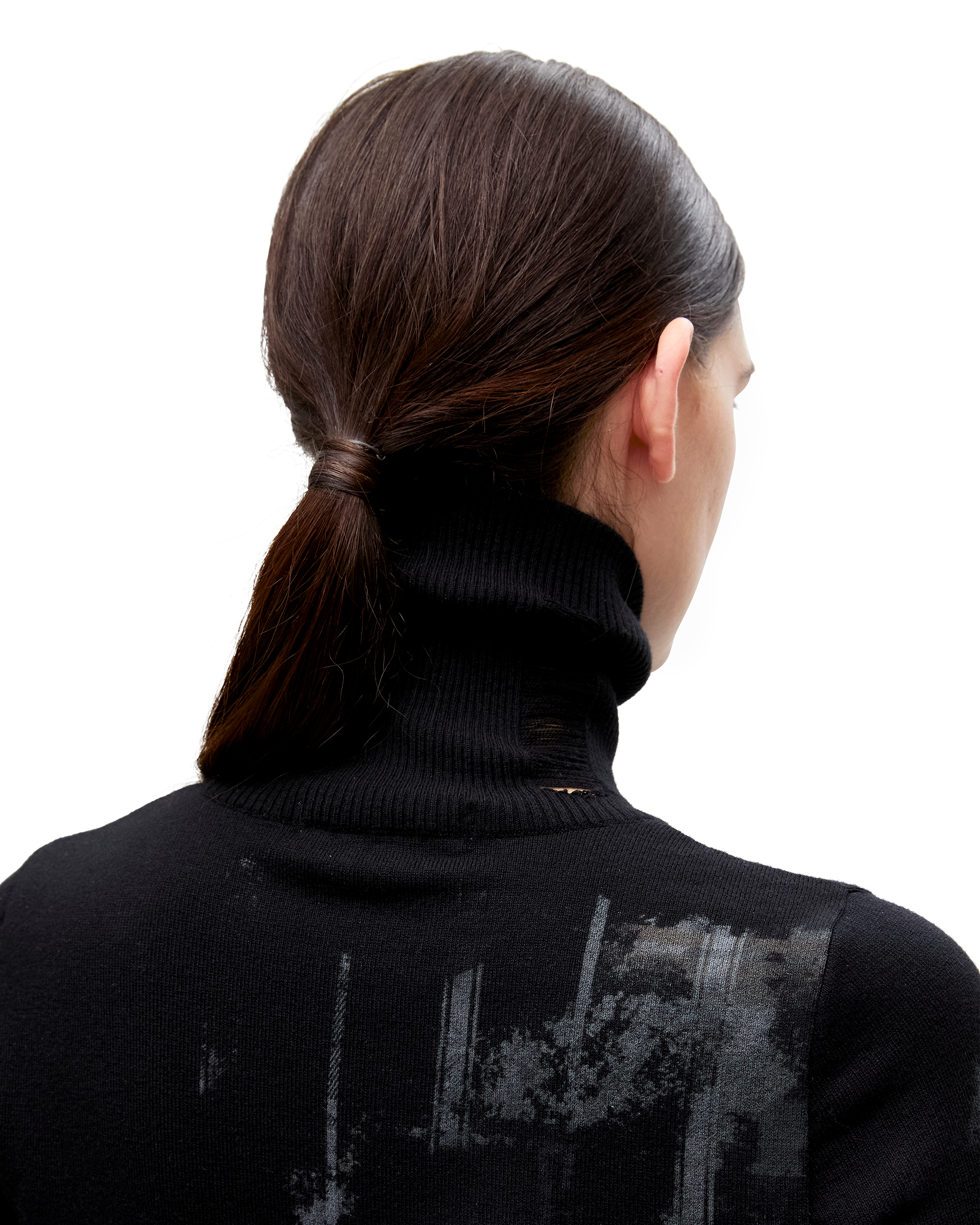 PUZZLED WOOL SWEATER