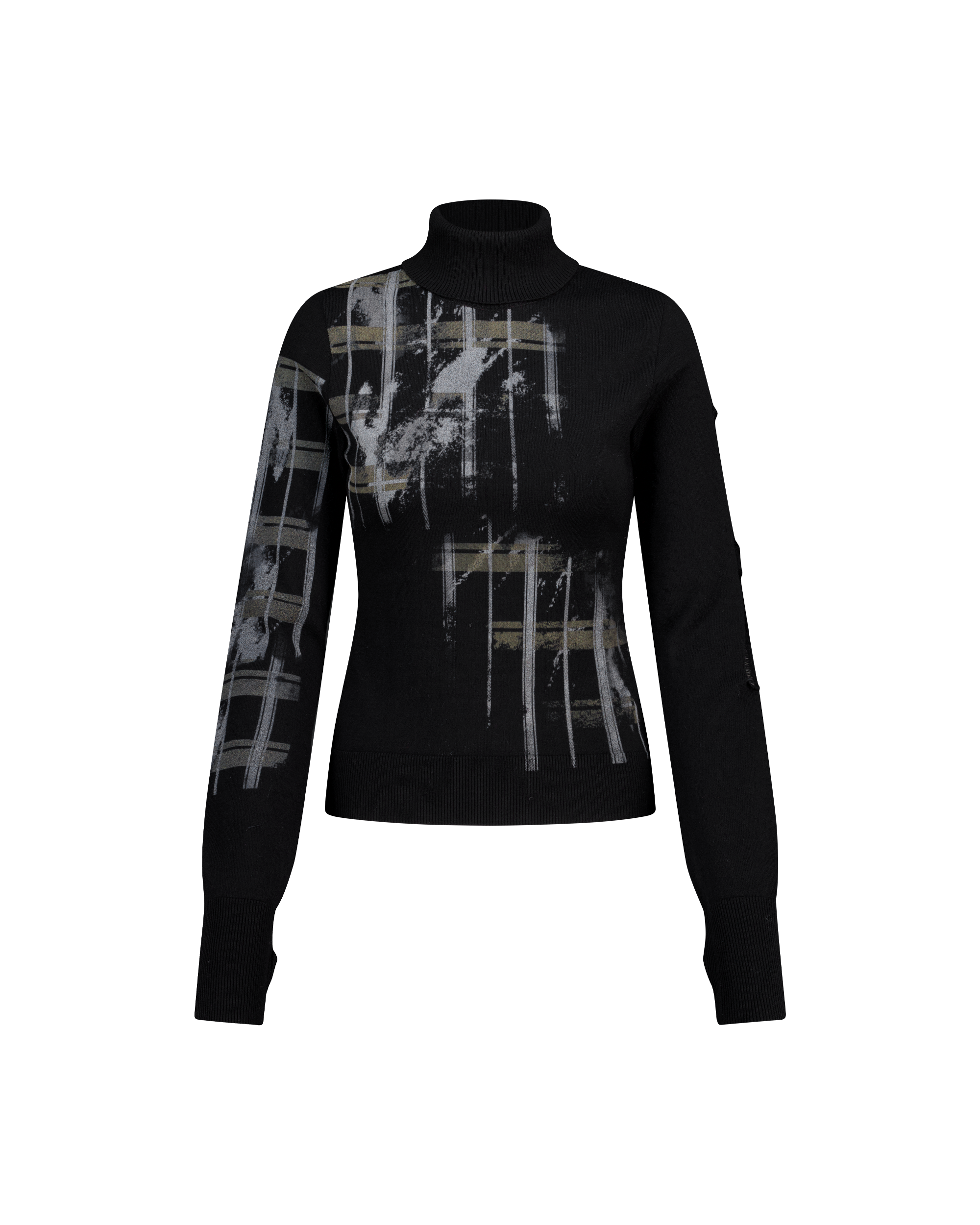 PUZZLED WOOL SWEATER